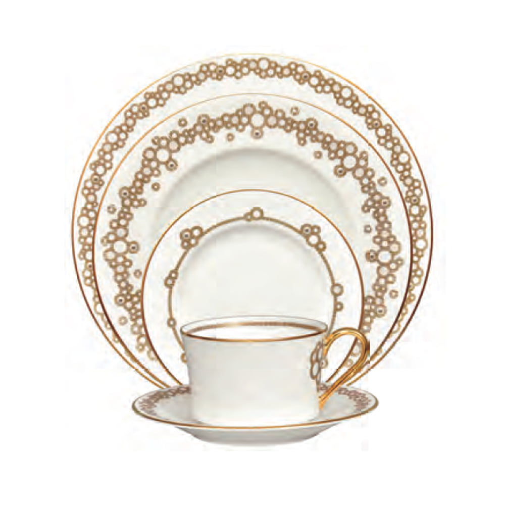 Noritake 47Pcs Dinner & Tea Set for 8 Person - Chatham Gold