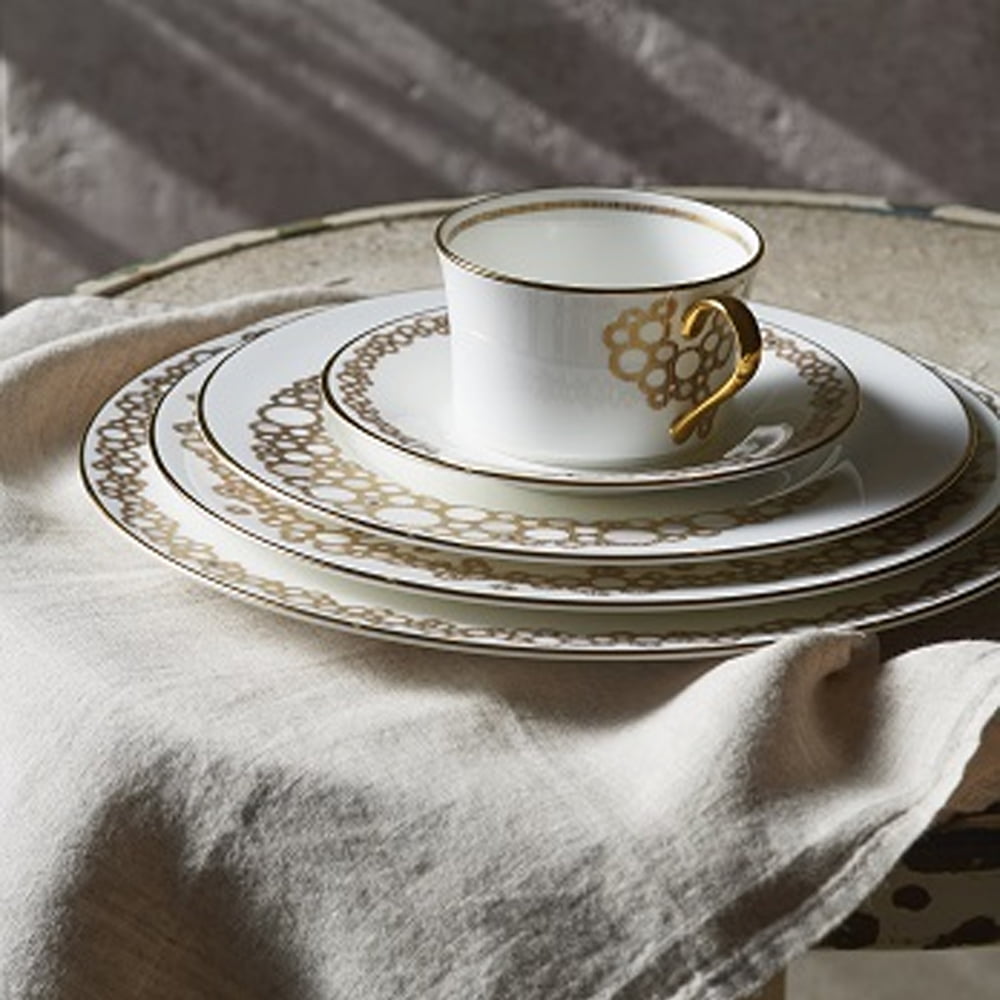 Noritake 47Pcs Dinner & Tea Set for 8 Person - Chatham Gold