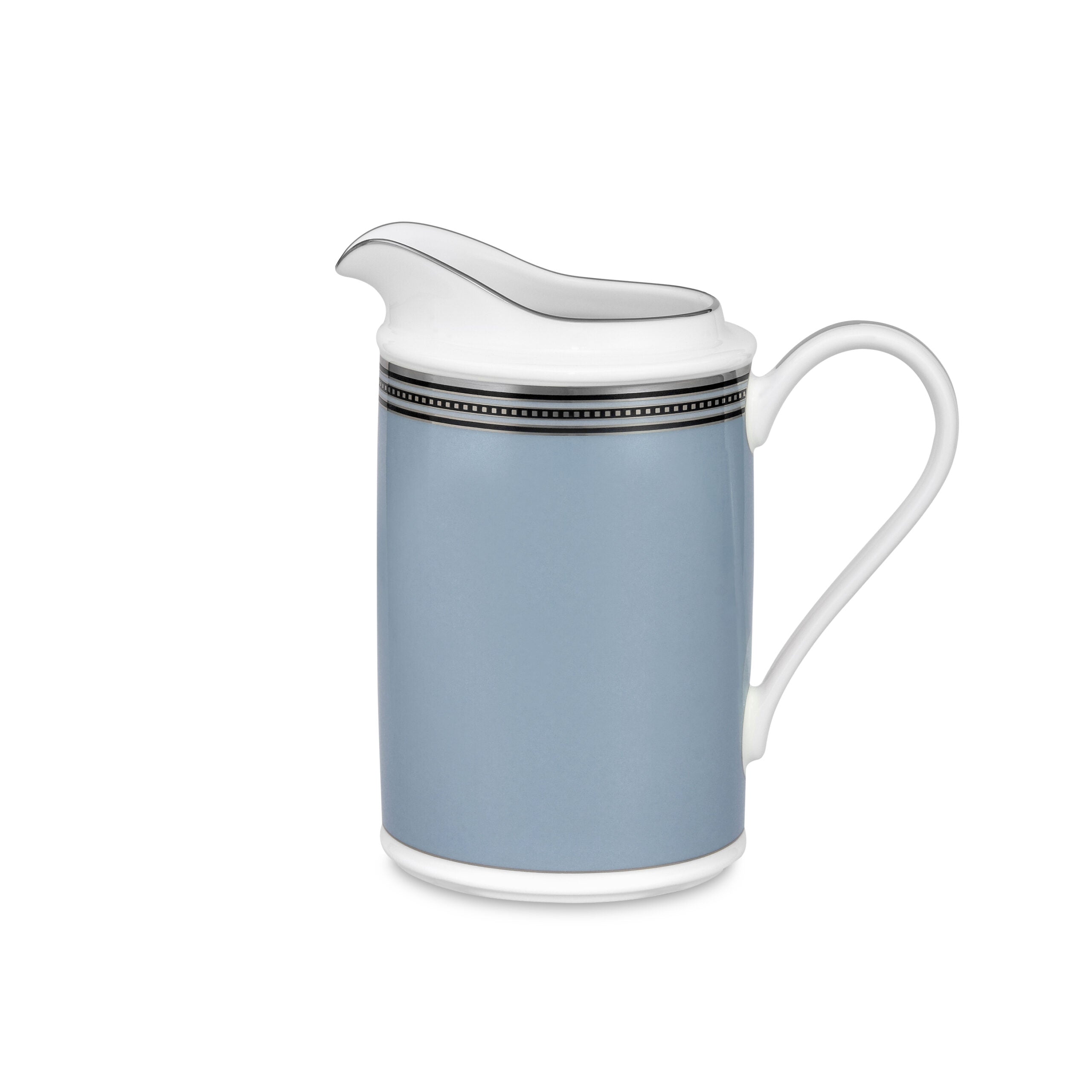 Noritake 47Pcs Dinner & Tea Set for 8 Person - Bogart Platinum