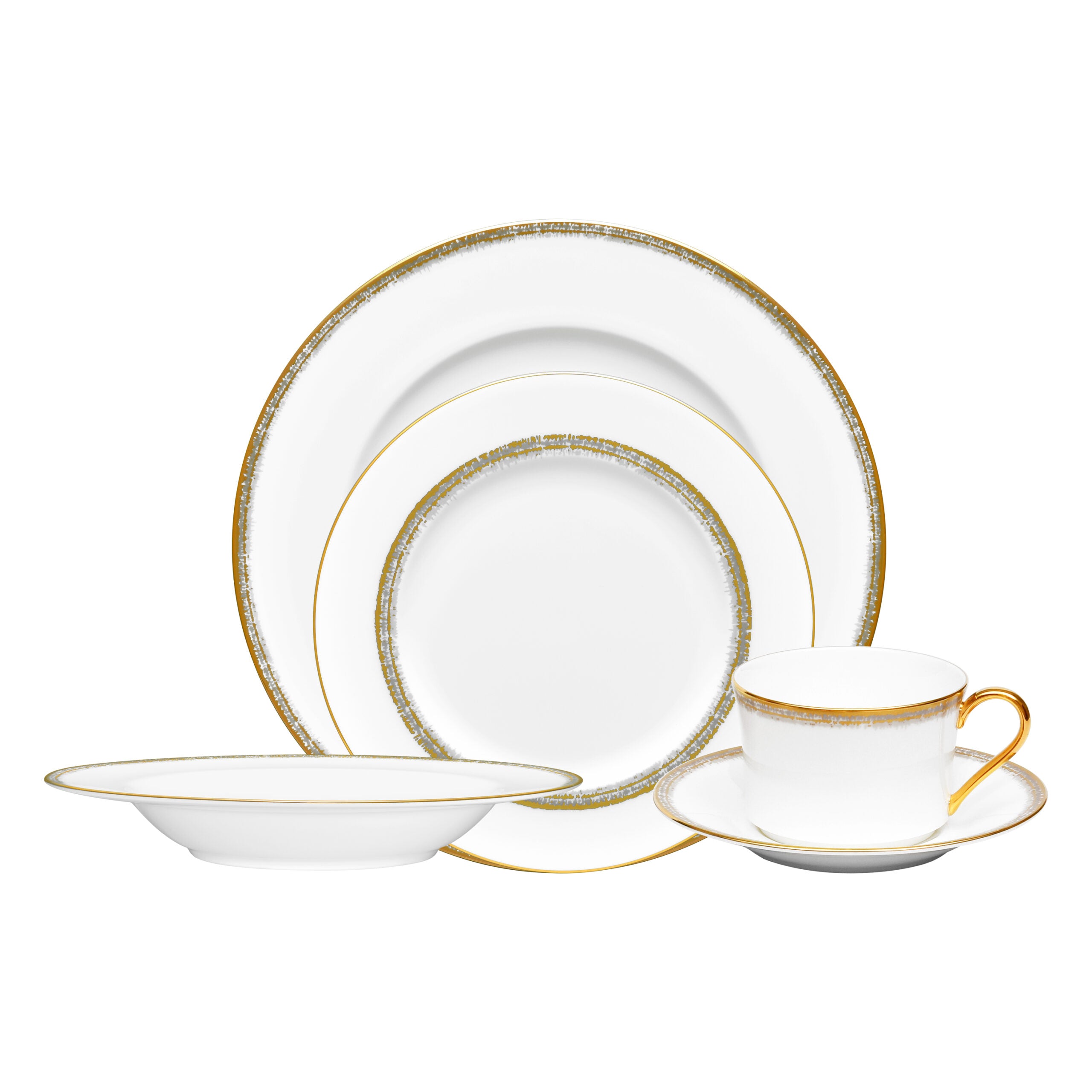 Noritake 47Pcs Dinner & Tea Set for 8 Person - Haku