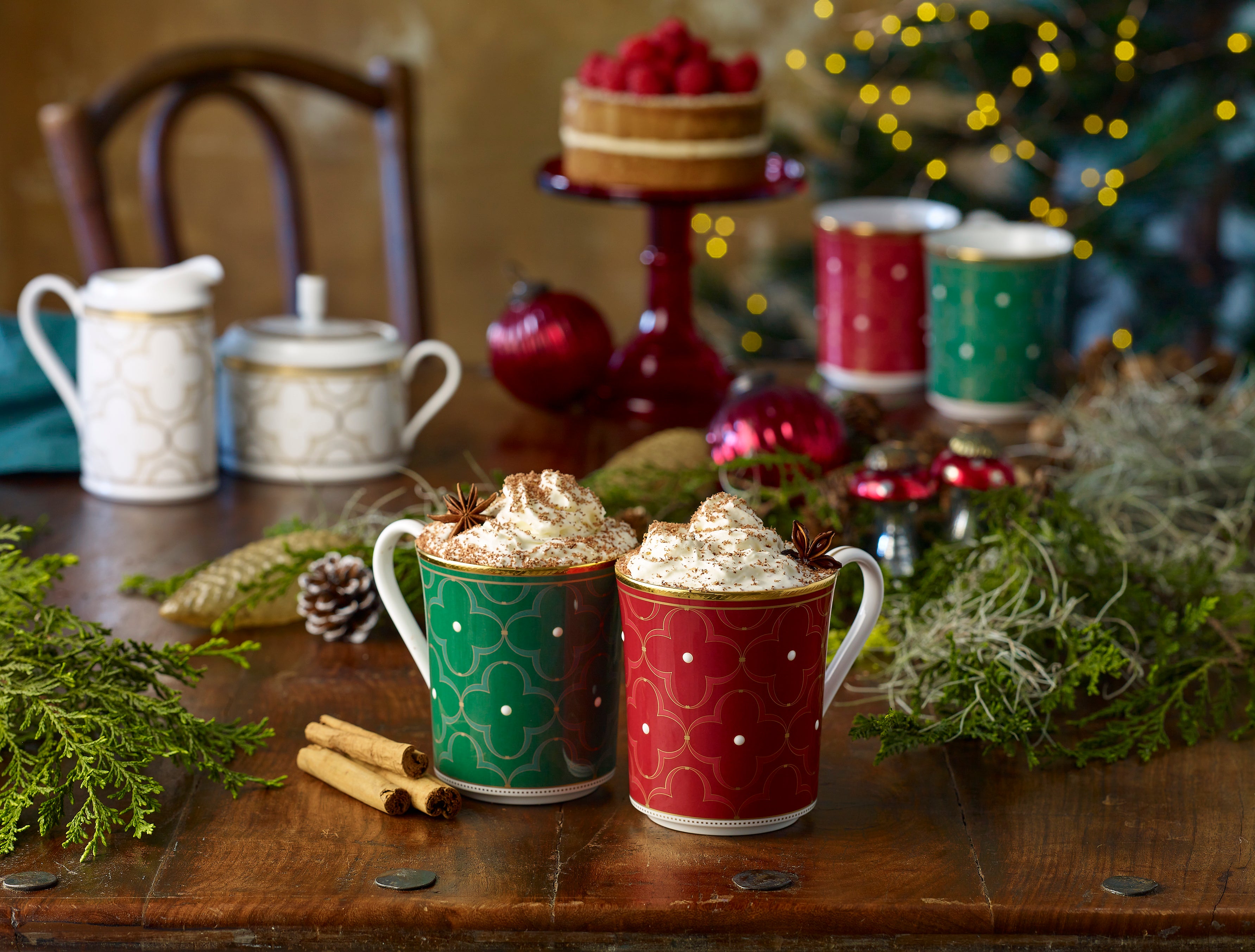 Noritake 2Pcs Mug Gift Set-Trefolio Holiday