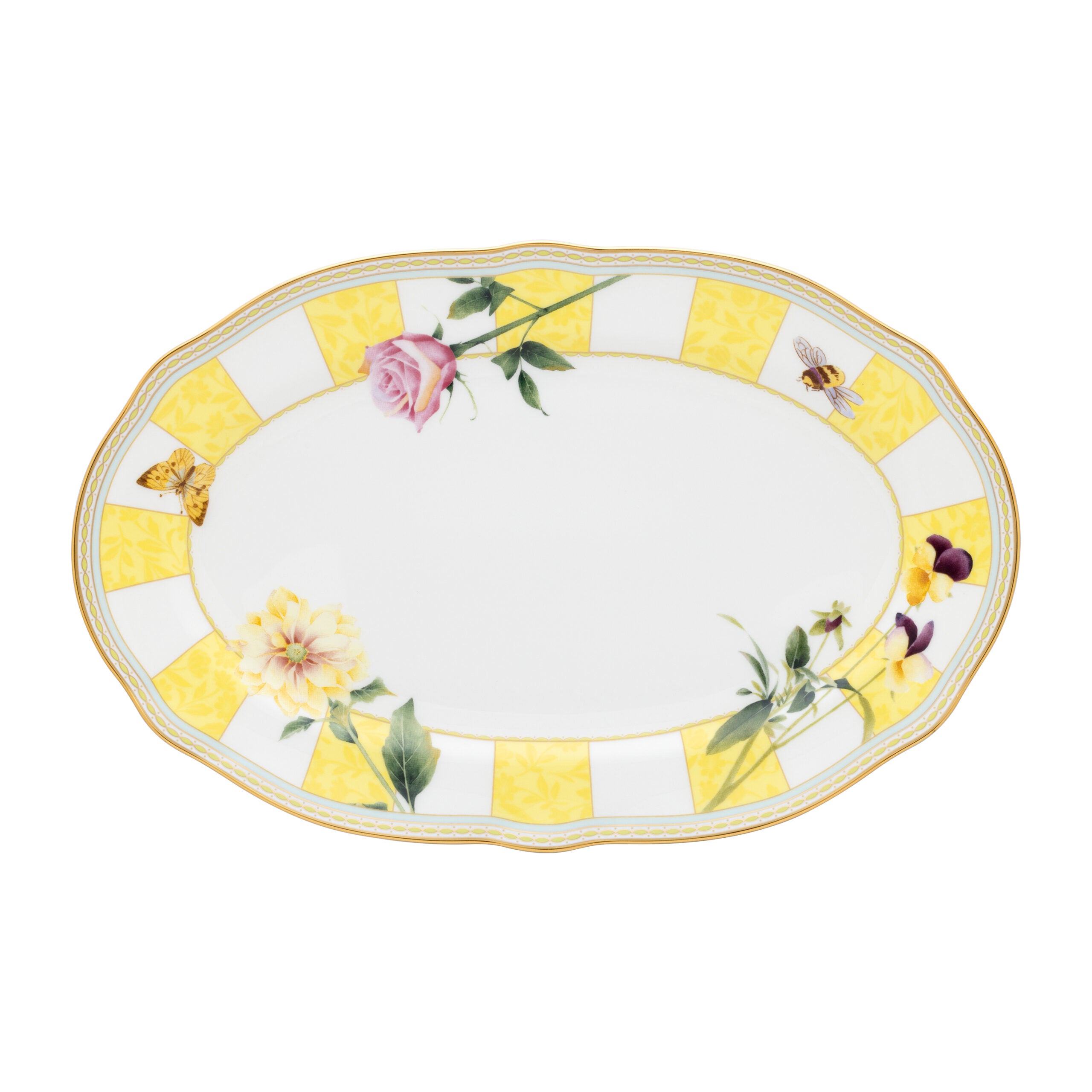 Noritake Oval Platter 31cm with Gift Box - Harvest Dream