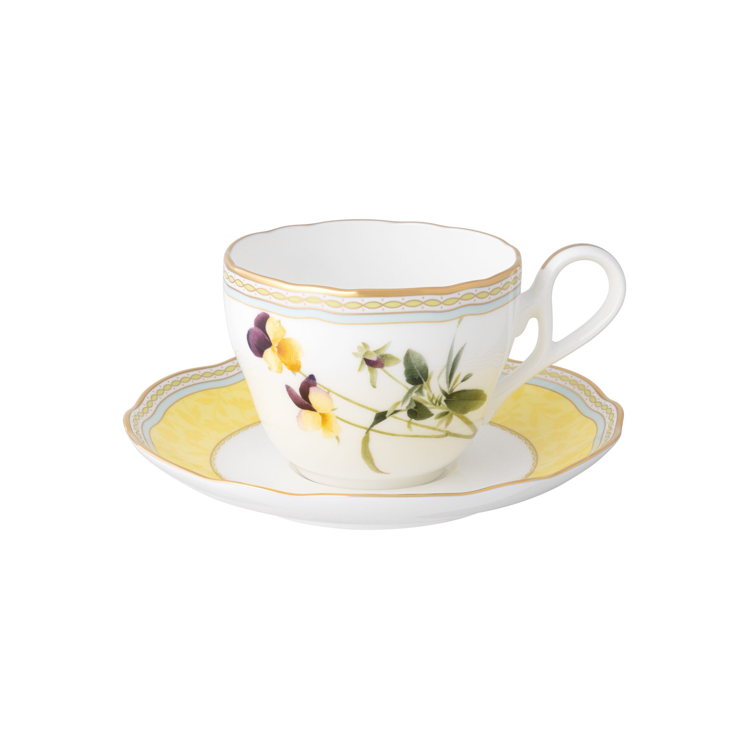 Noritake Tea Cup & Saucer Set with Gift Box - Harvest Dream