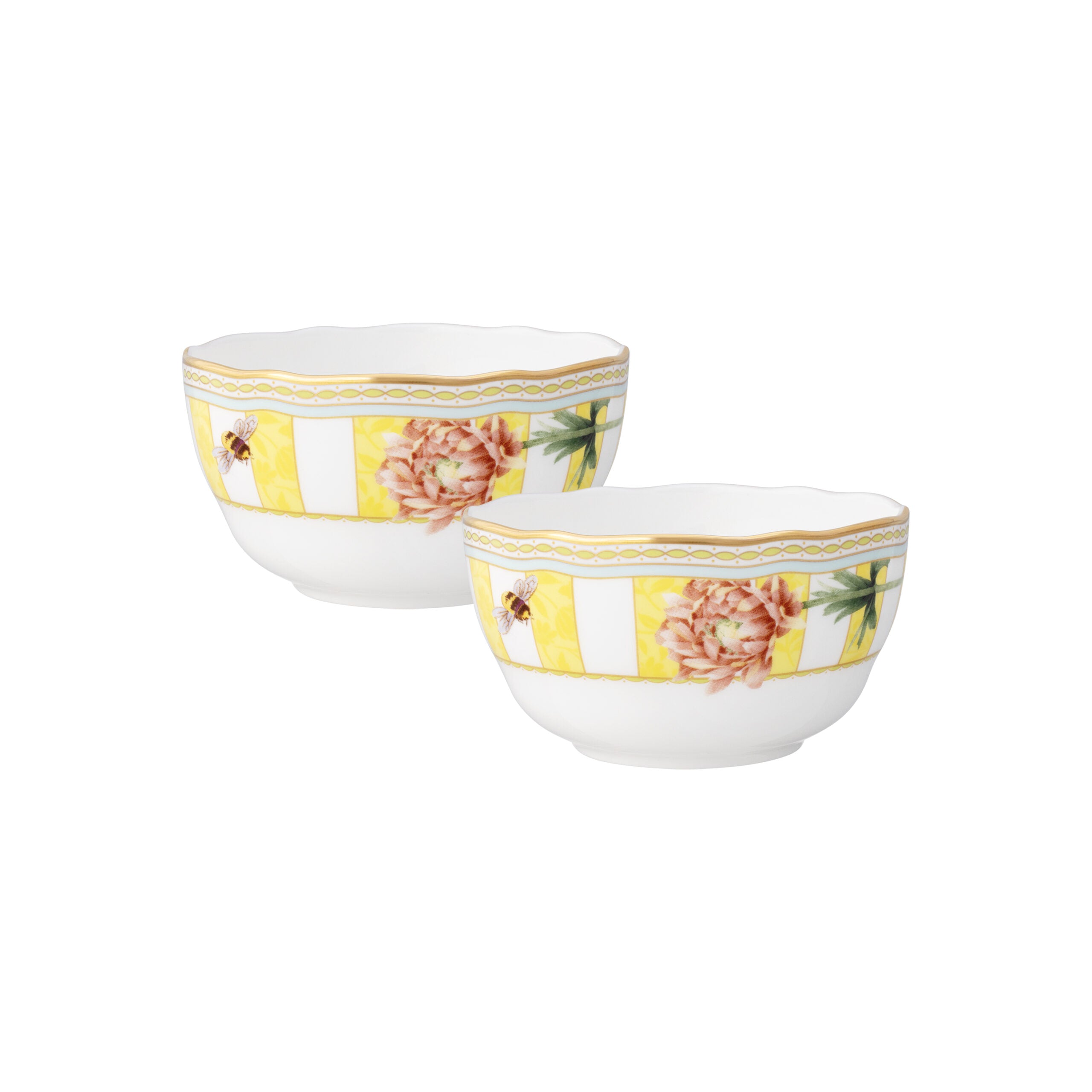Noritake Bowl 11cm Pair Set with Gift Box - Harvest Dream