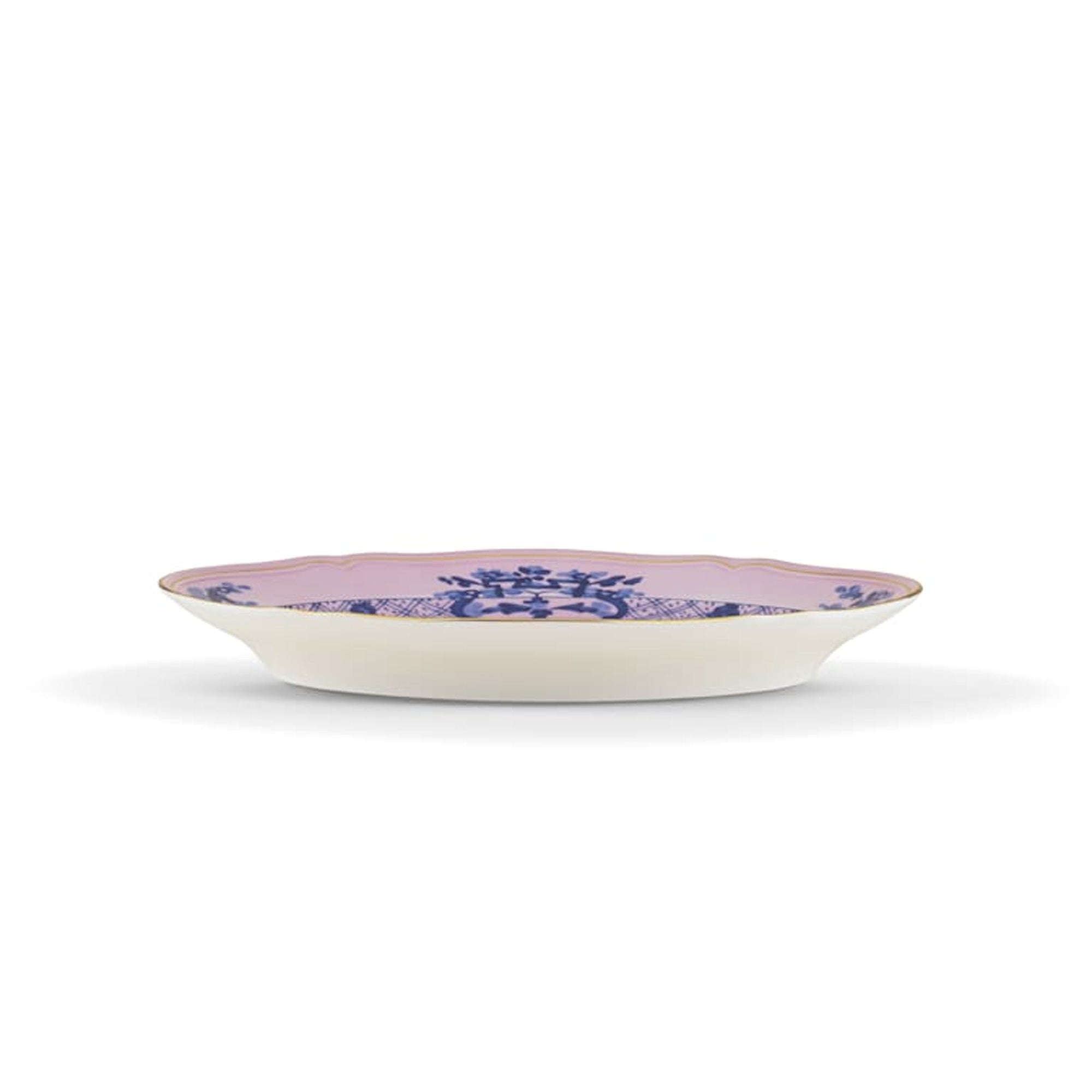 Ginori 1735 Oval Flat Platter 34CM - Oriente Italiano Azalea