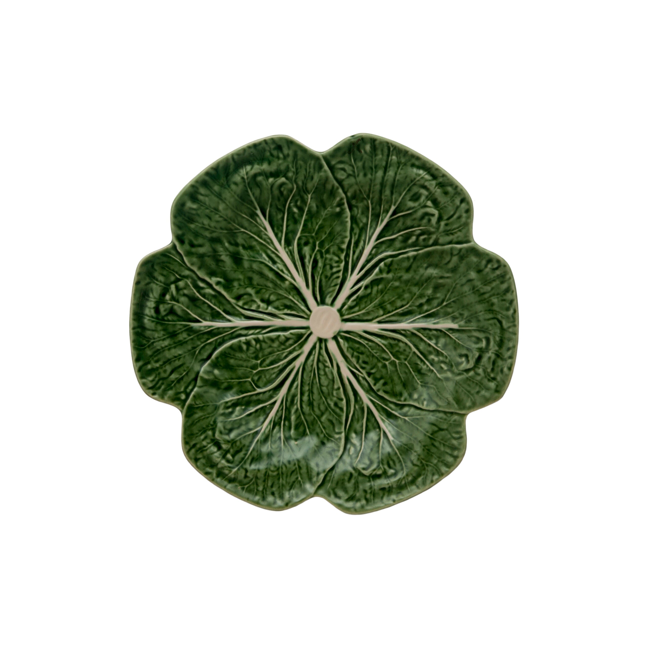 Bordallo Pinheiro Dinner Plate 26.5cm - Natural Cabbage