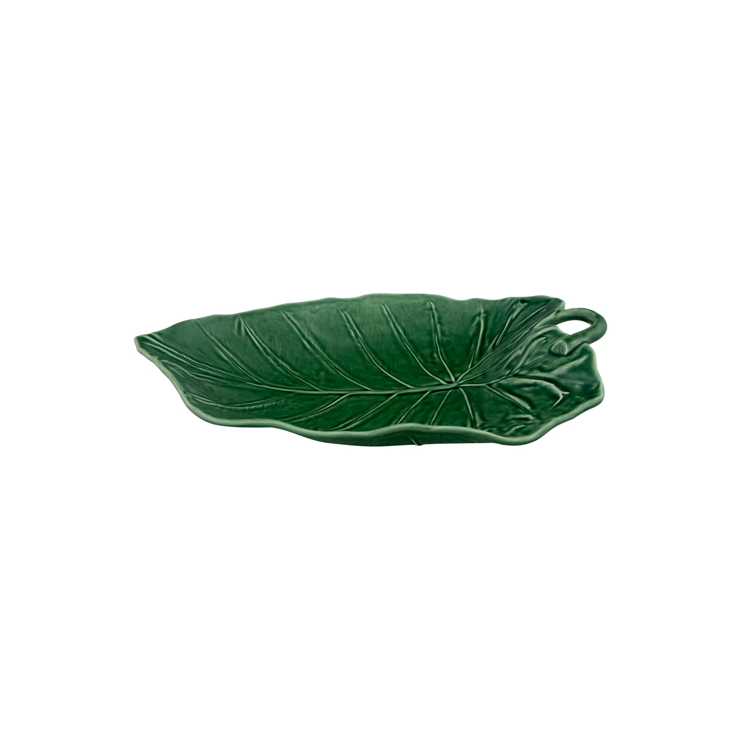 Bordallo Pinheiro Blue Large Leaf Sunflower 42cm - Leaves