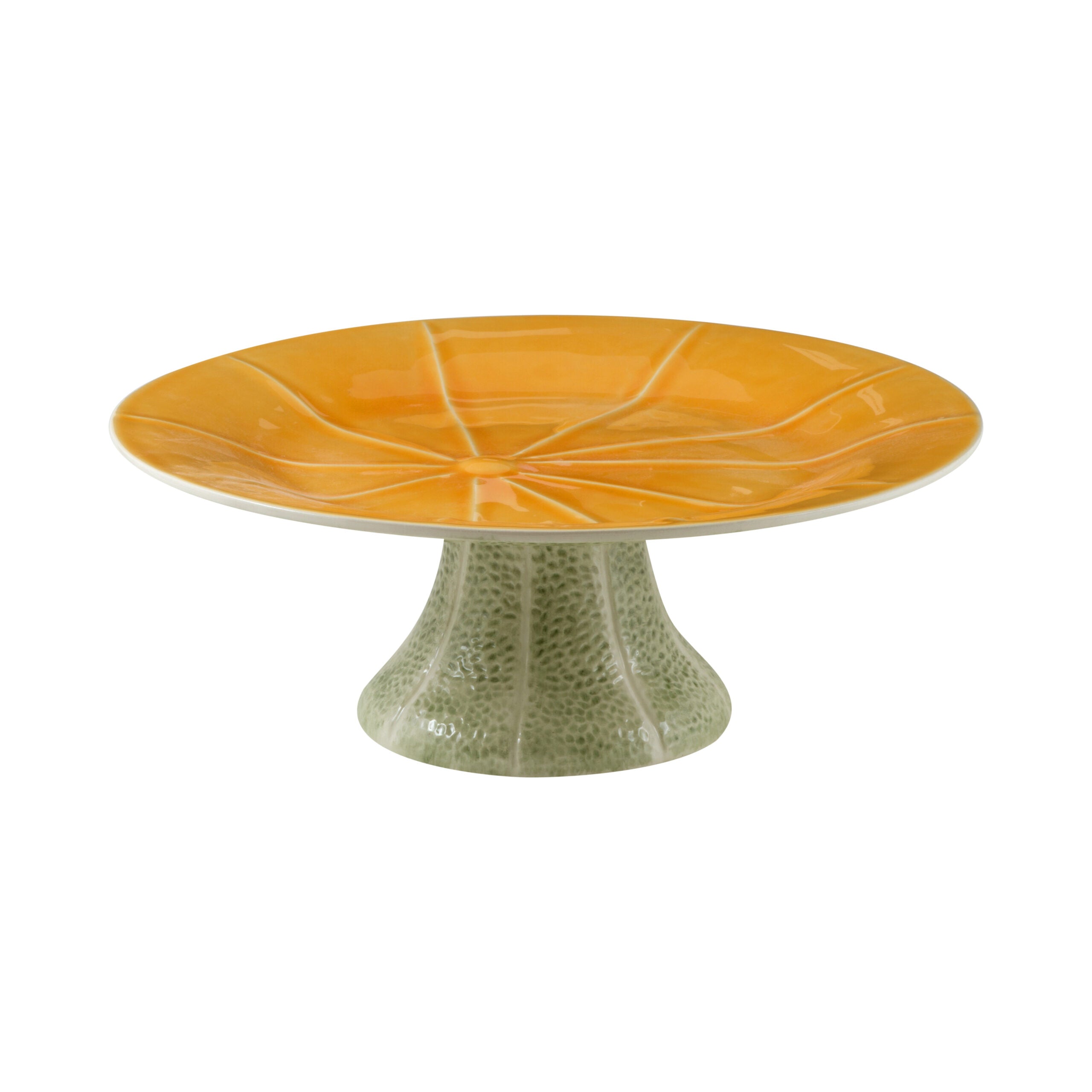 Bordallo Pinheiro Cake Stand - Melon
