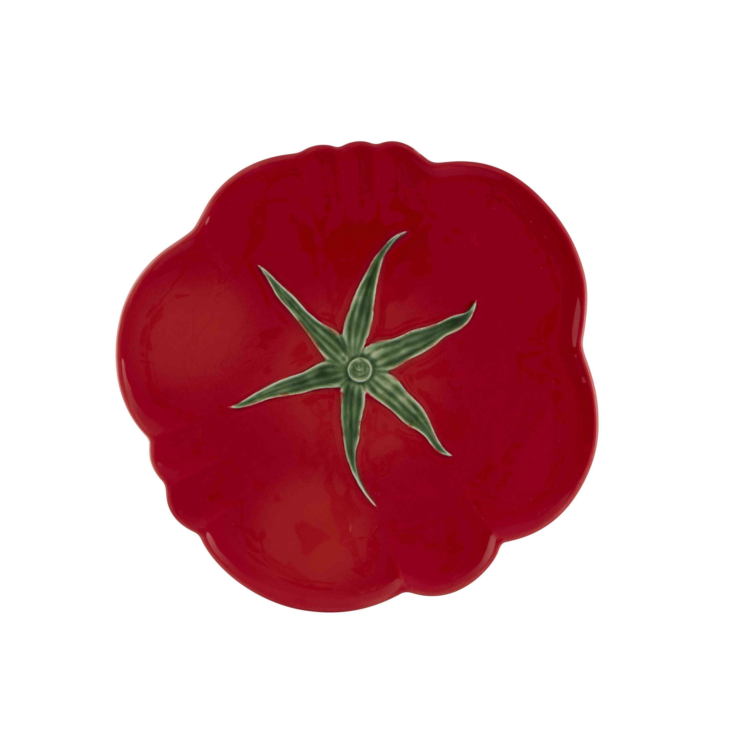 Bordallo Pinheiro Small Pizza Plate - Tomato