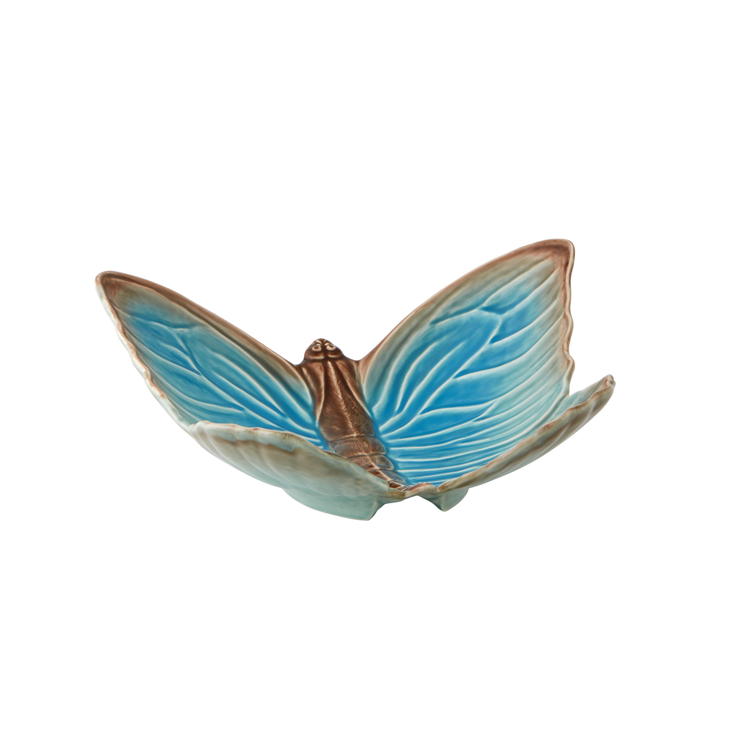 Bordallo Pinheiro Fruit Bowl - Cloudy Butterflies