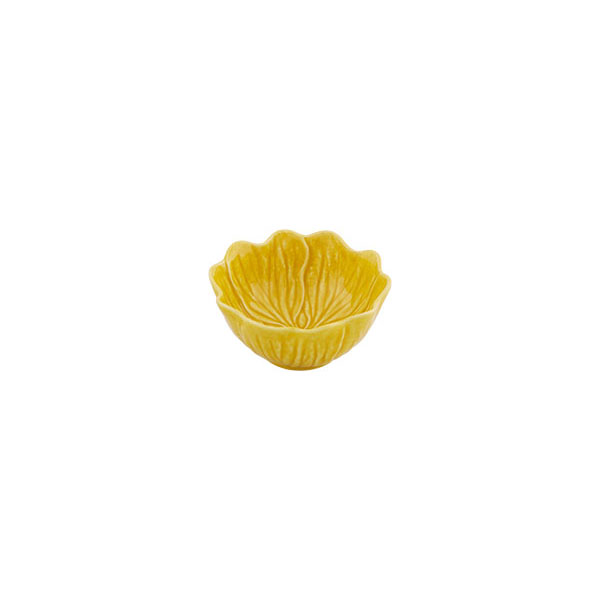 Bordallo Pinheiro Small Bowl 12.5cm -  Flora Yellow