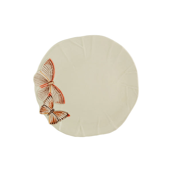 Bordallo Pinheiro Dinner Plate 29cm - Cloudy Butterflies