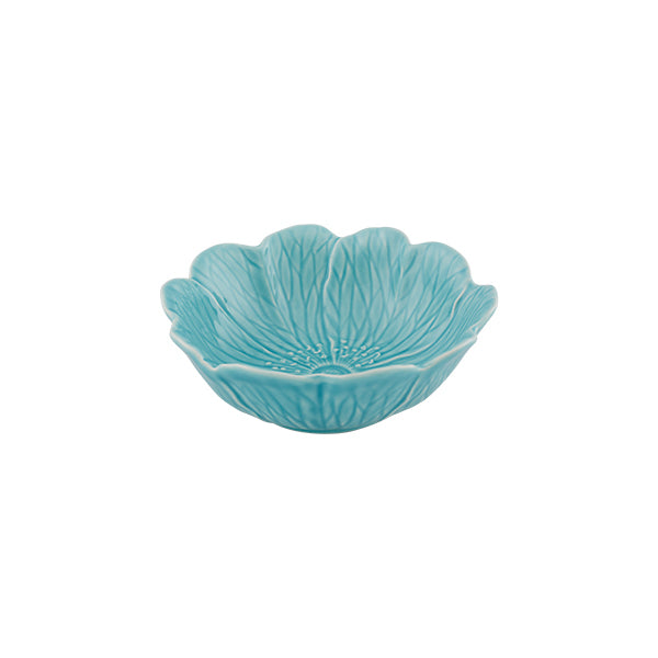 Bordallo Pinheiro Blue Large Bowl 17cm - Flora