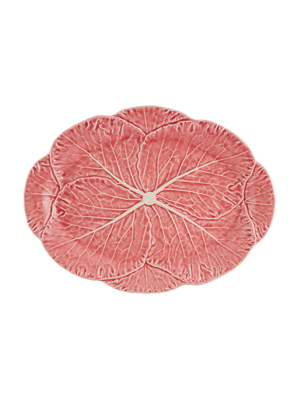 Pre-Order Bordallo Pinheiro Cabbage Rose Large Oval Platter 43