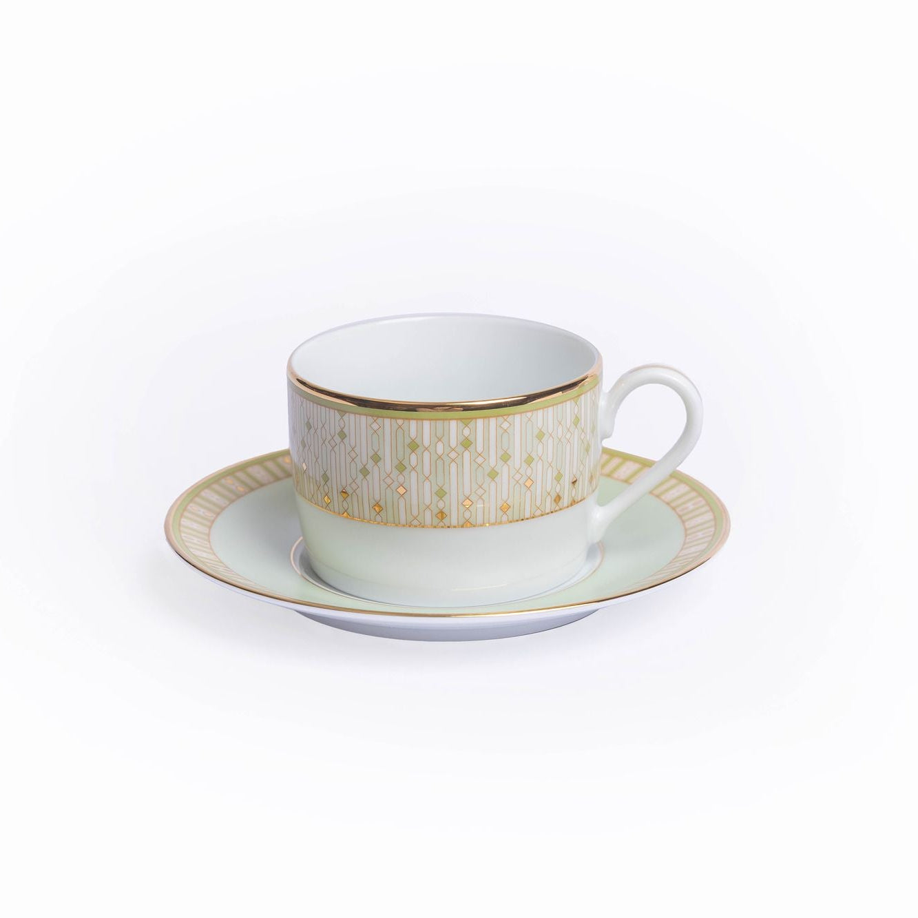 Noritake Cup & Saucer -Radiant Whispers