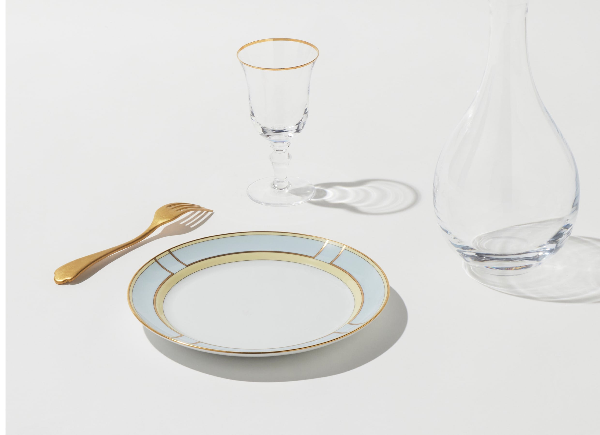 Ginori 1735 Flat Plate 24cm - Diva Celeste