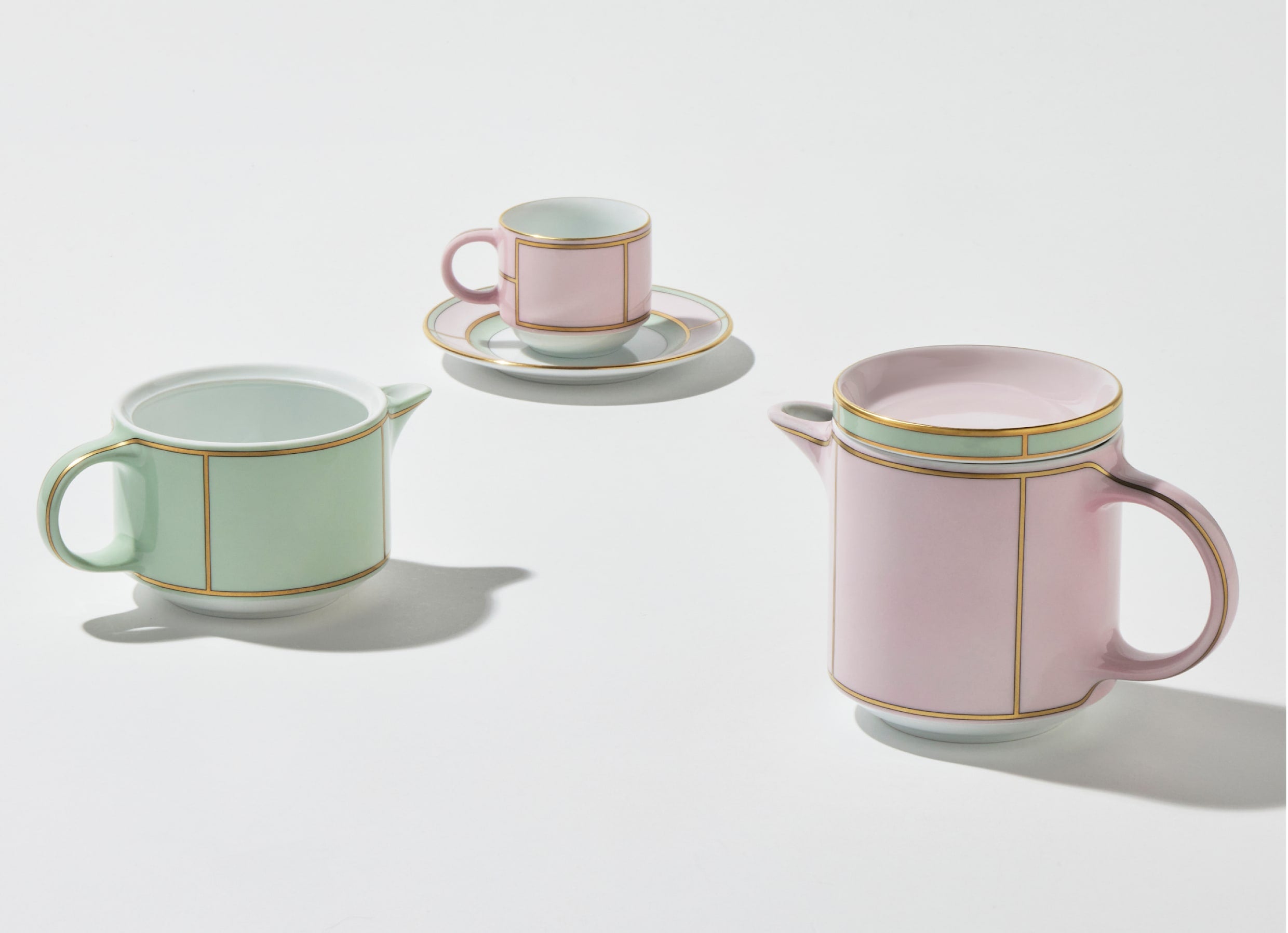 Ginori 1735 Coffeepot w/ Cover 500cc - Diva Rosa