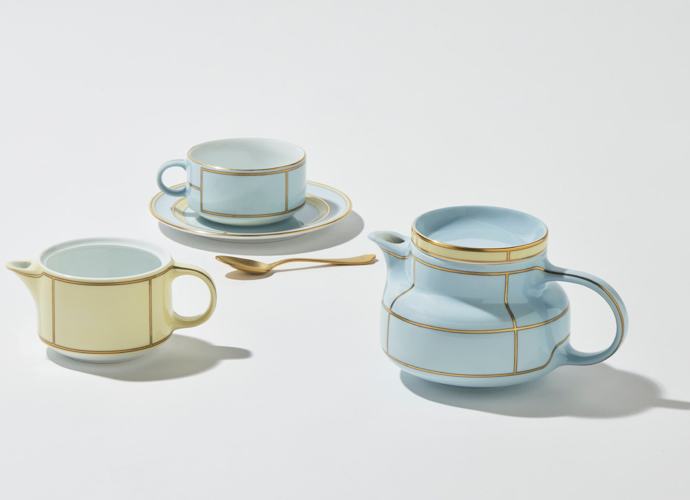 Ginori 1735 Teapot w/ Cover 770cc - Diva Celeste