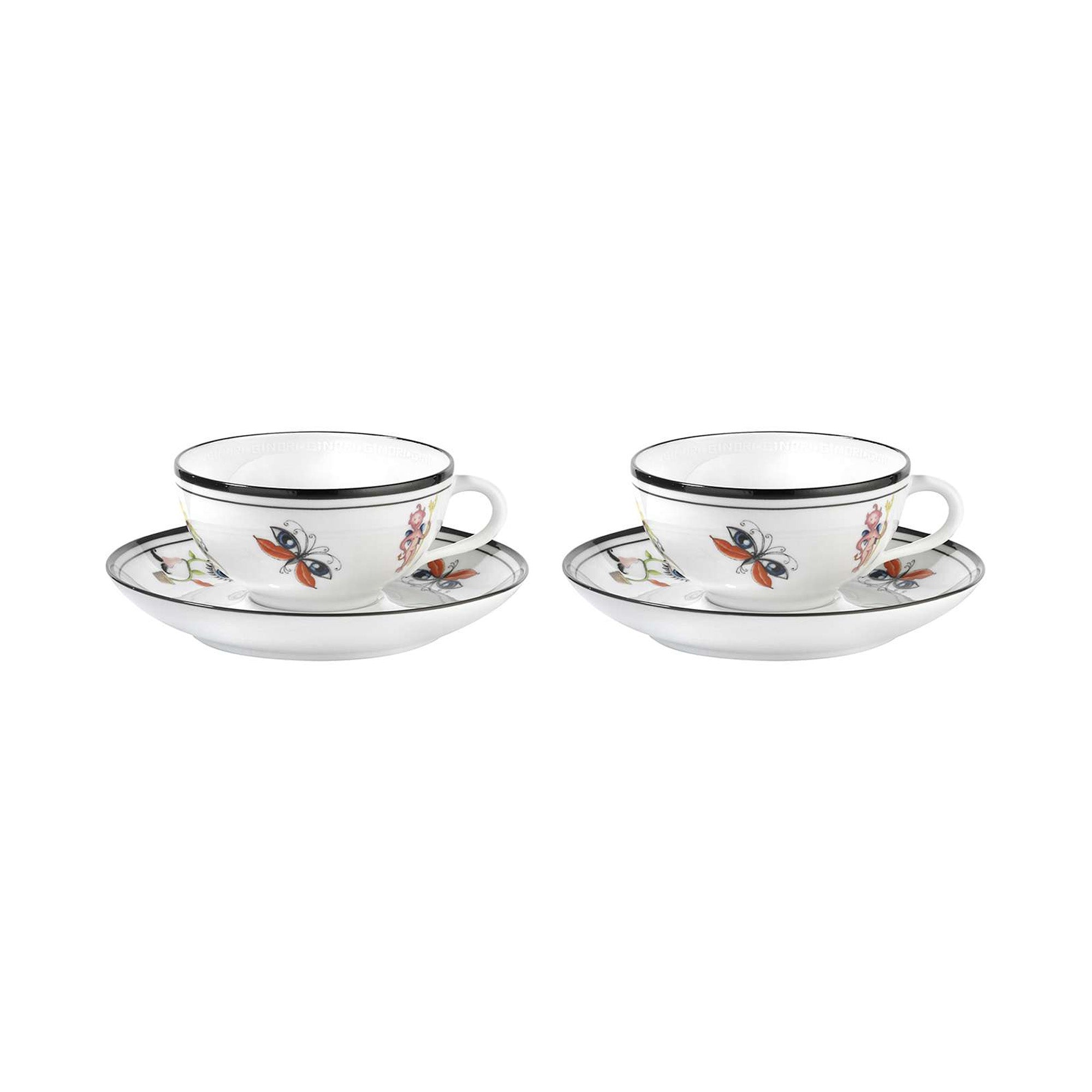 Ginori 1735 4Pcs Tea Set for Two - Arcadia