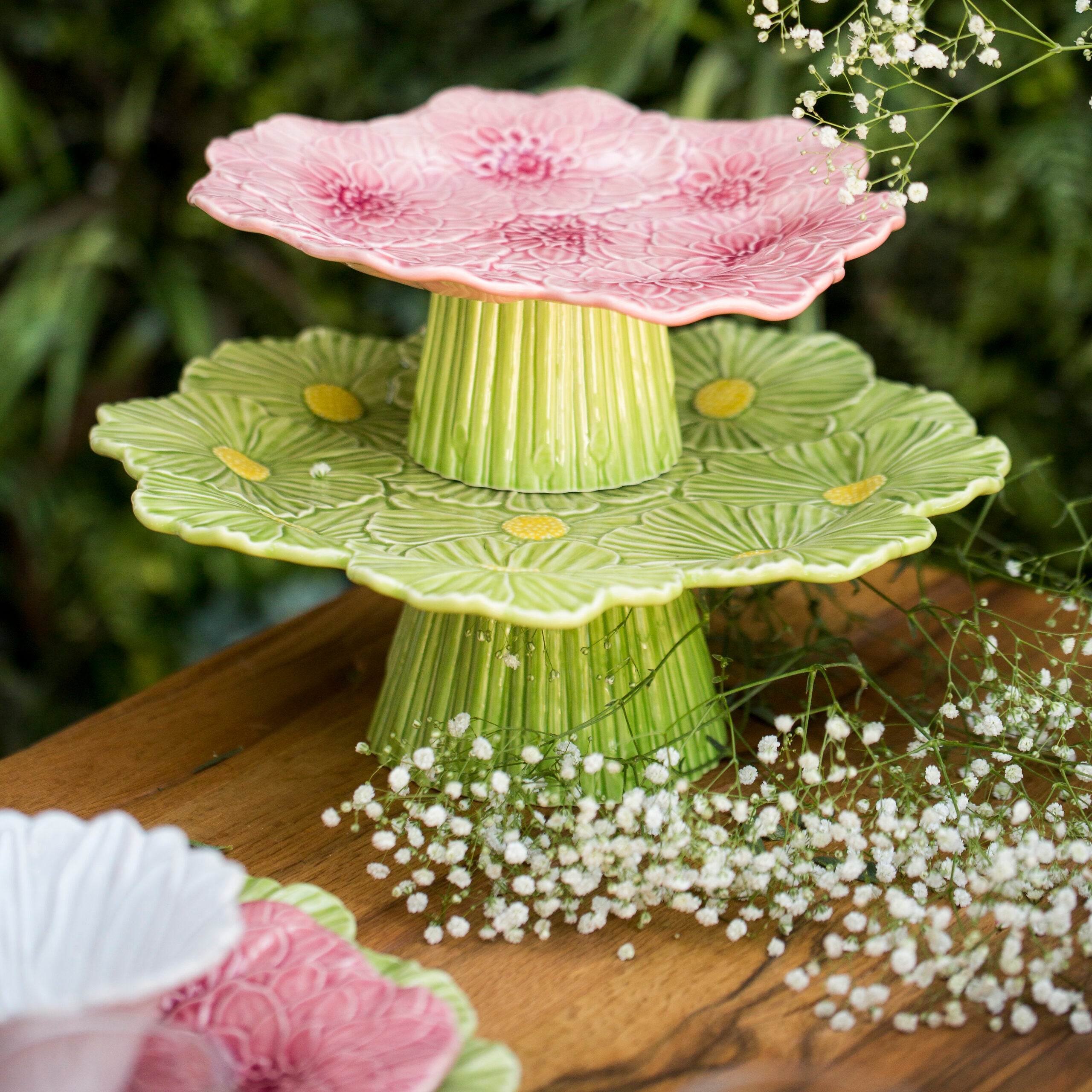 Bordallo Pinheiro Cake Stand 36cm - Maria Flor