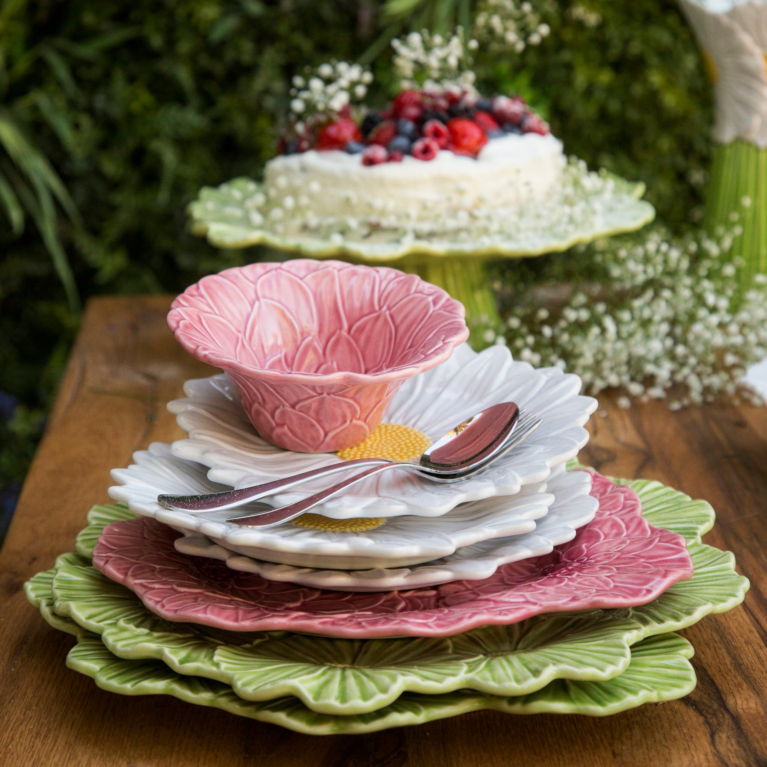 [PRE ORDER] Bordallo Pinheiro 12Pcs Dinner Set B – Maria Flor