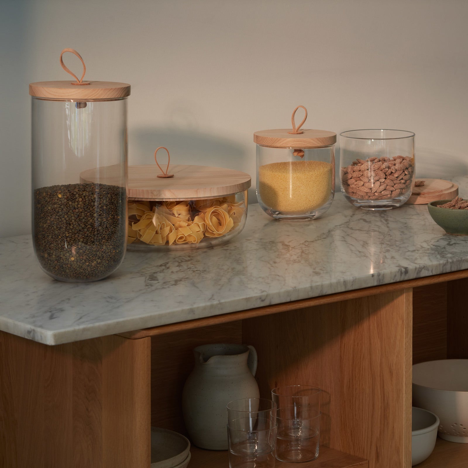 LSA Ivalo Container & Ash Lid Clear H15.5cm