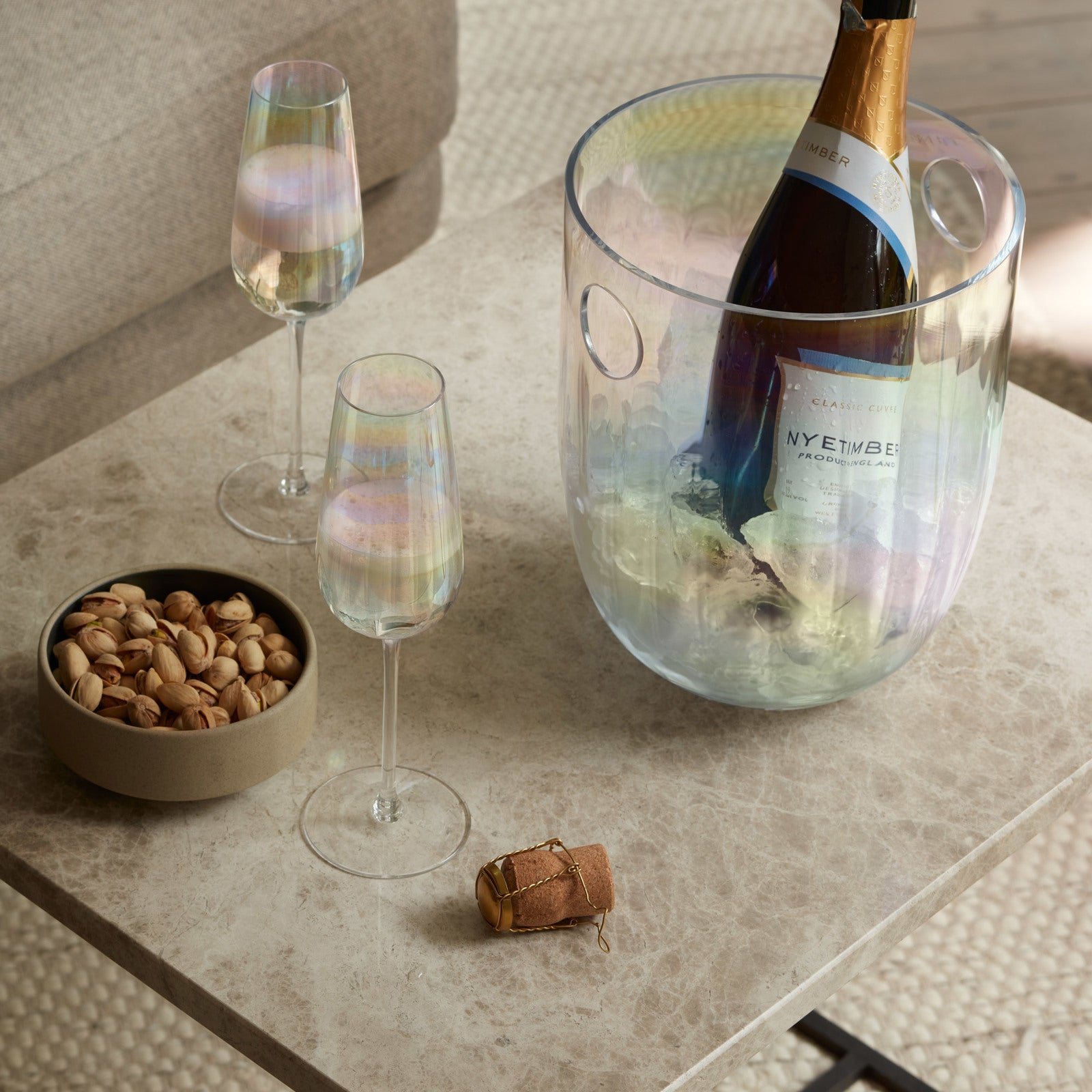 LSA International Red Wine Glass 460ML x4 - Pearl