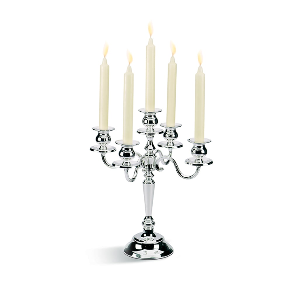 Chinelli Classic Silver Candleholder 5 Flames