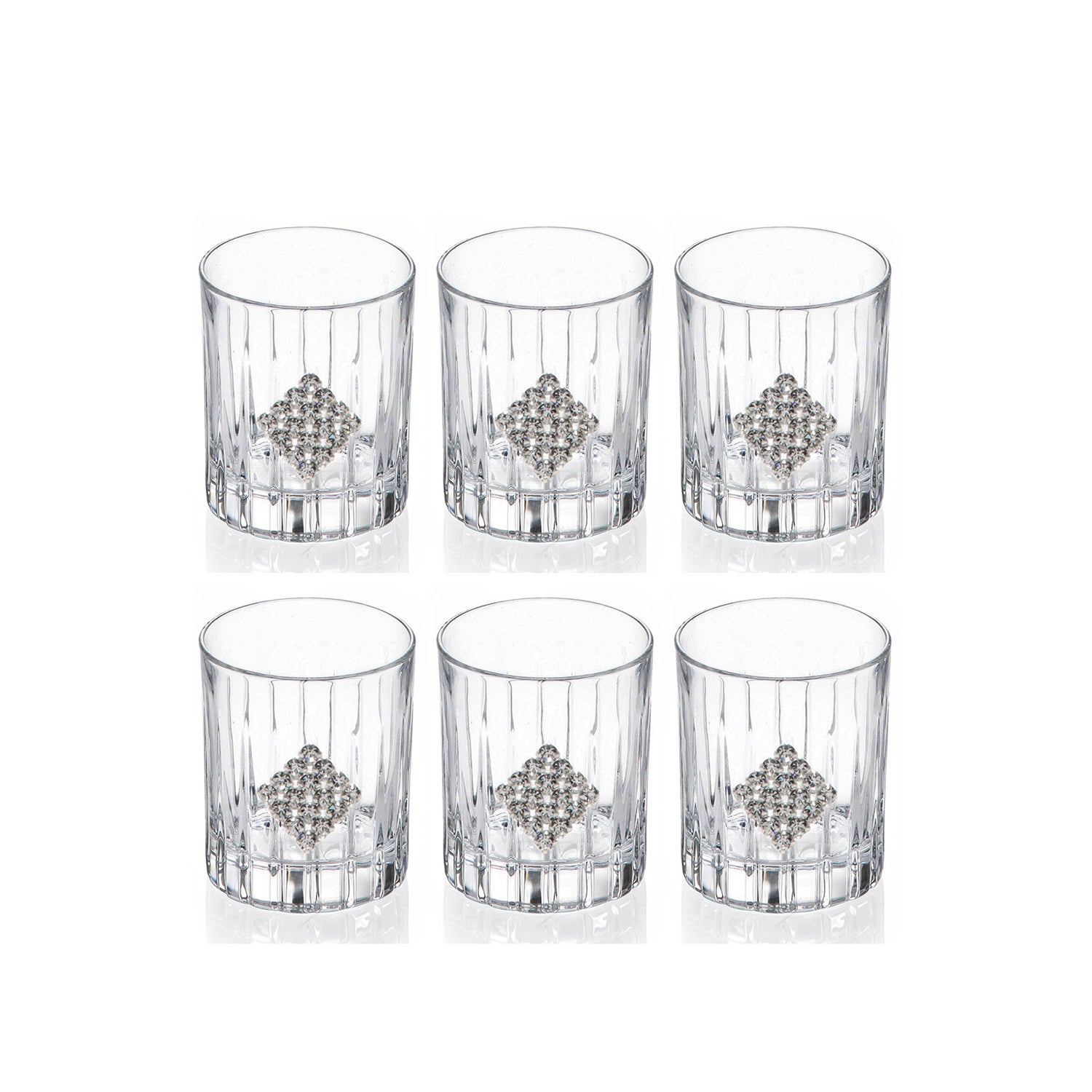 Chinelli 6Pcs Vodka Timeless Rombo Regina