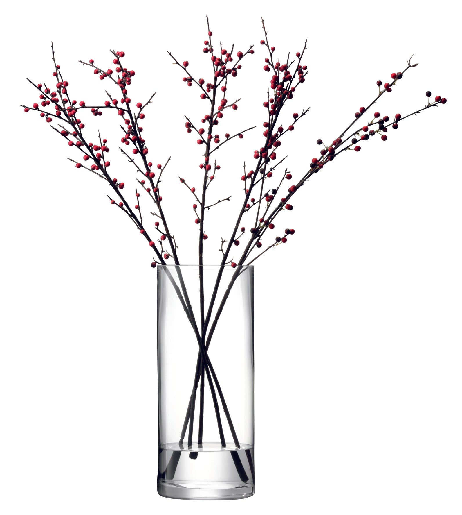 COLUMN VASE H42 X Ø18CM CLEAR