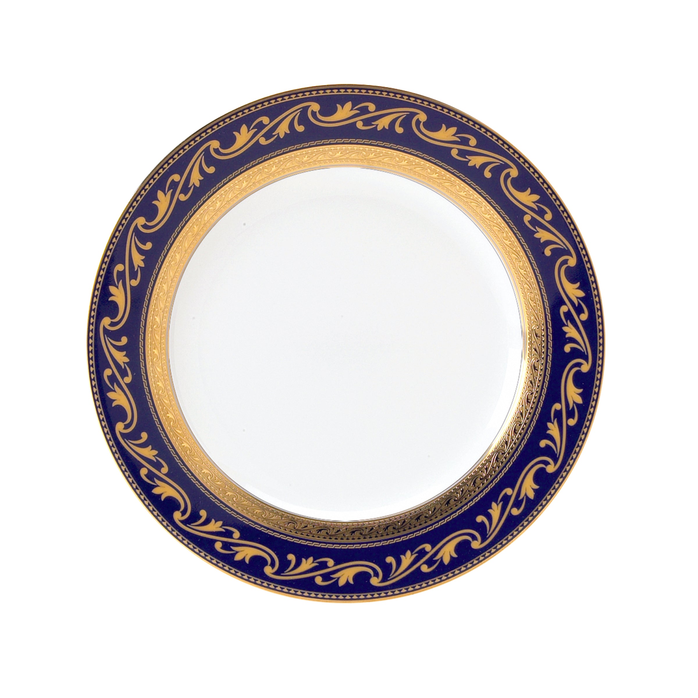 Noritake 33Pcs Dinner Set with Teapot for 6 Person - Crestwood Cobalt Gold