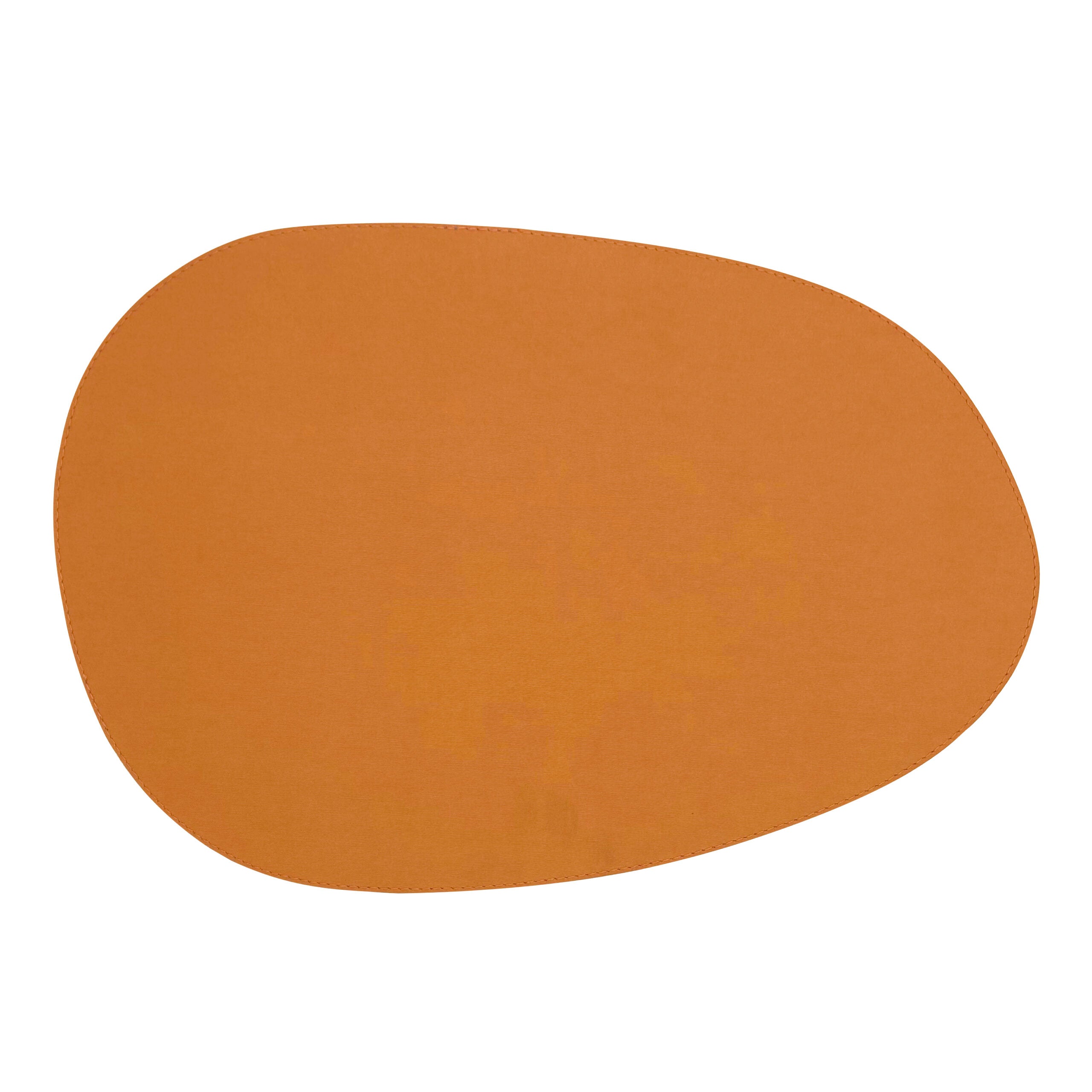 Artemis 2 Colors Placemat Stone Shape - Elegant Orange &amp; Elegant Blue