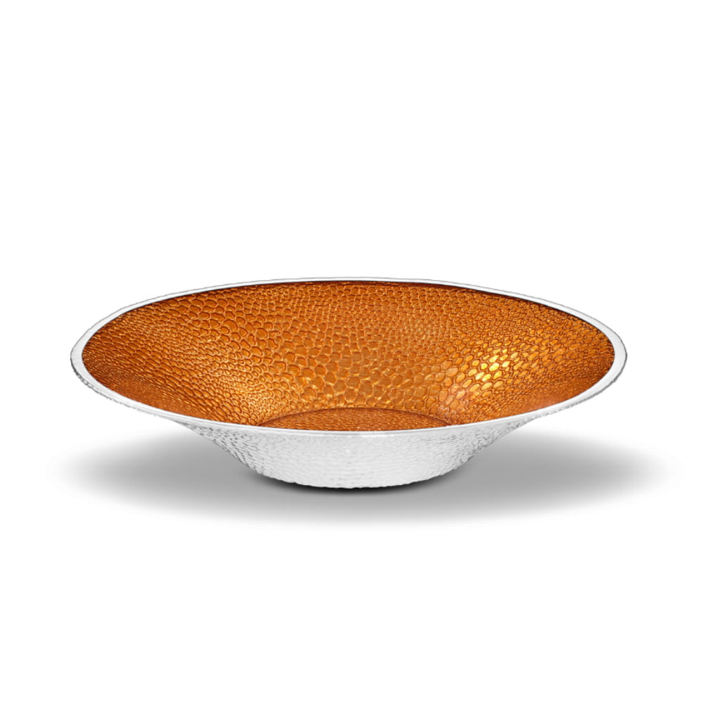 Dogale Safari Coccodrillo Orange Centrepiece D. 35 H 6