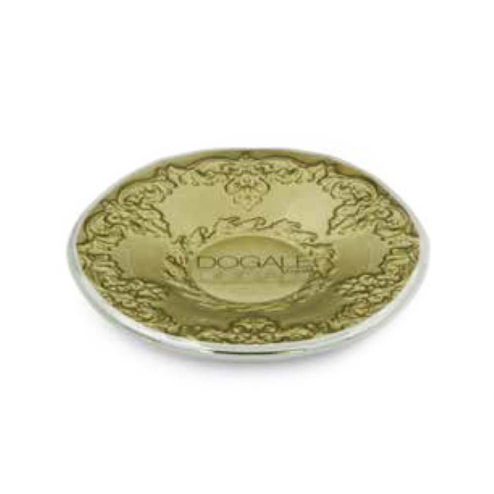 Dogale Gold Plane Embroidery Saucer