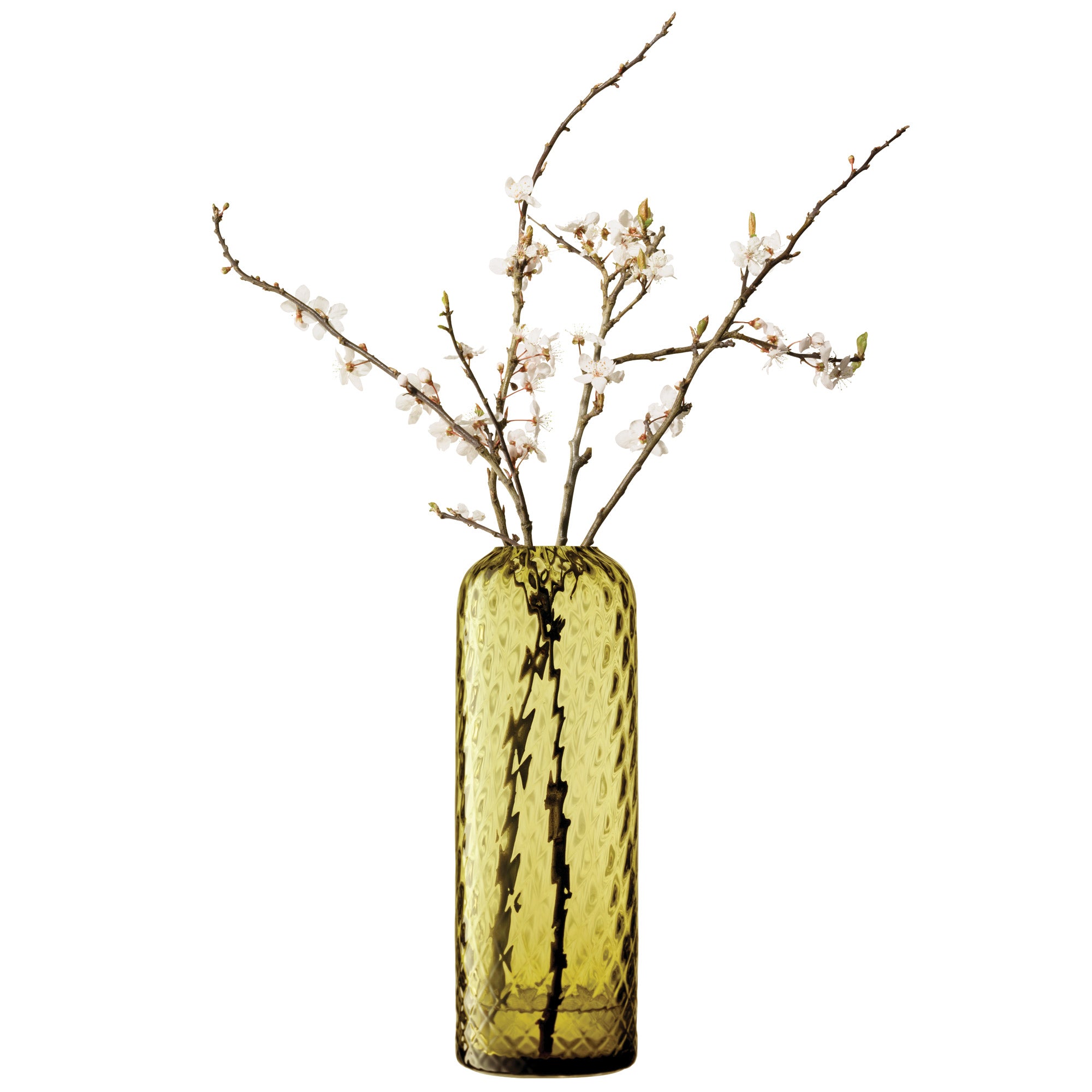 DAPPLE VASE H26.5CM WOODLAND GREEN