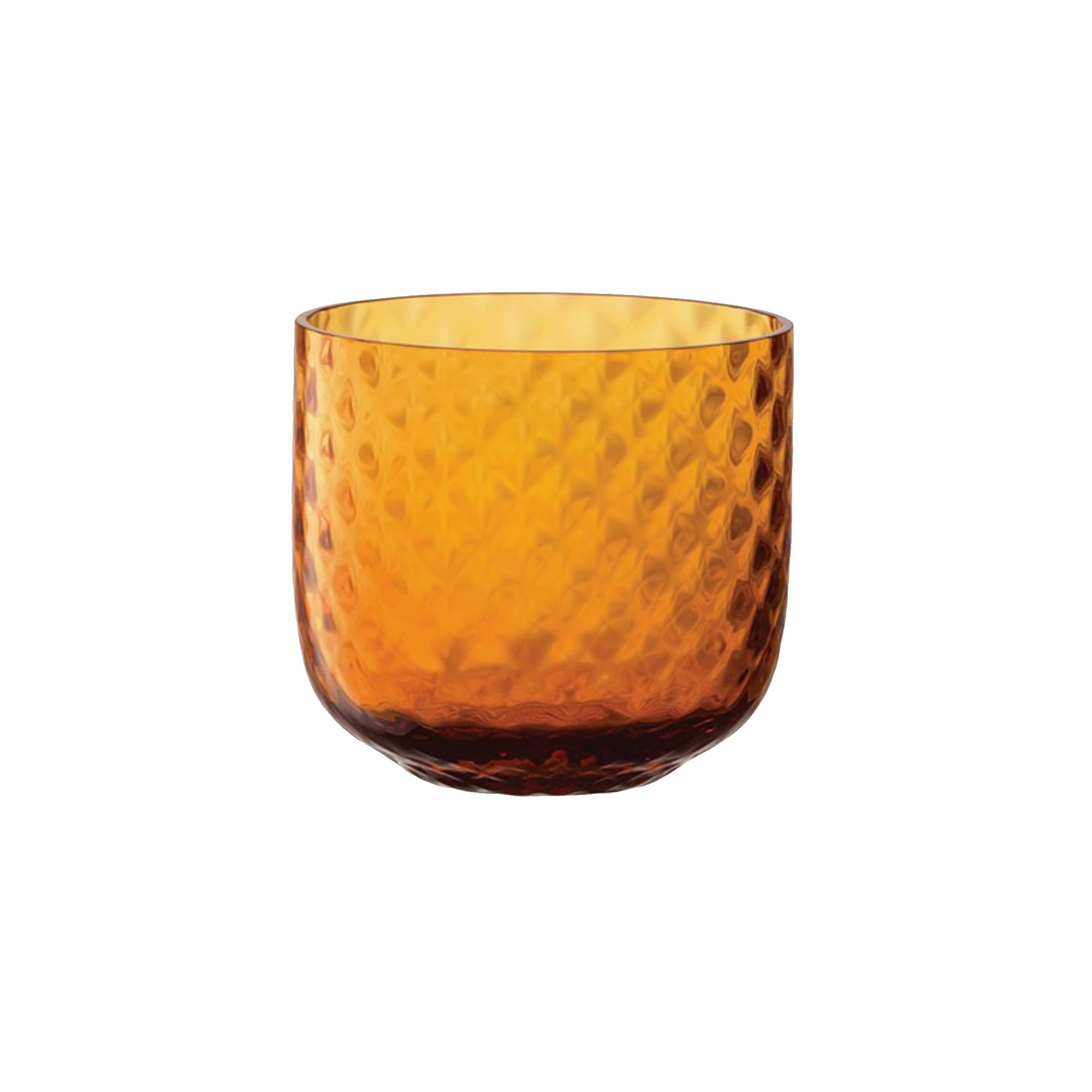 LSA International Dapple Tumbler 300ML x2 - Sun Amber