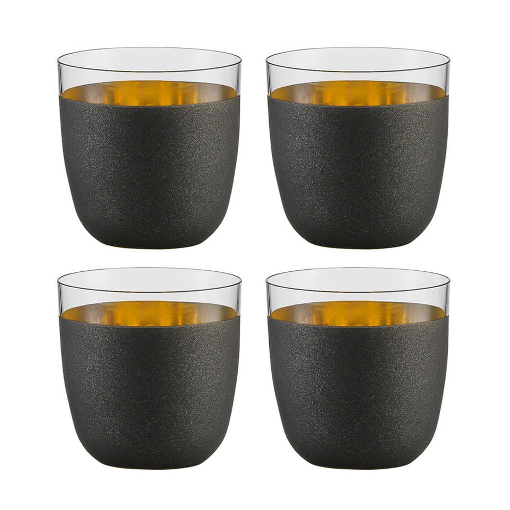 Eisch Cosmo Gold 4Pcs Tumbler 390Ml Gift Set
