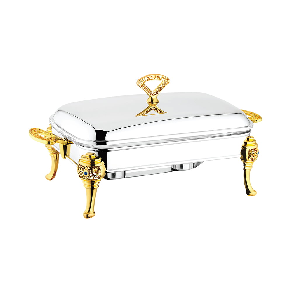 Equinox Stainless Steel Rectangle Food Warmer 1.8L