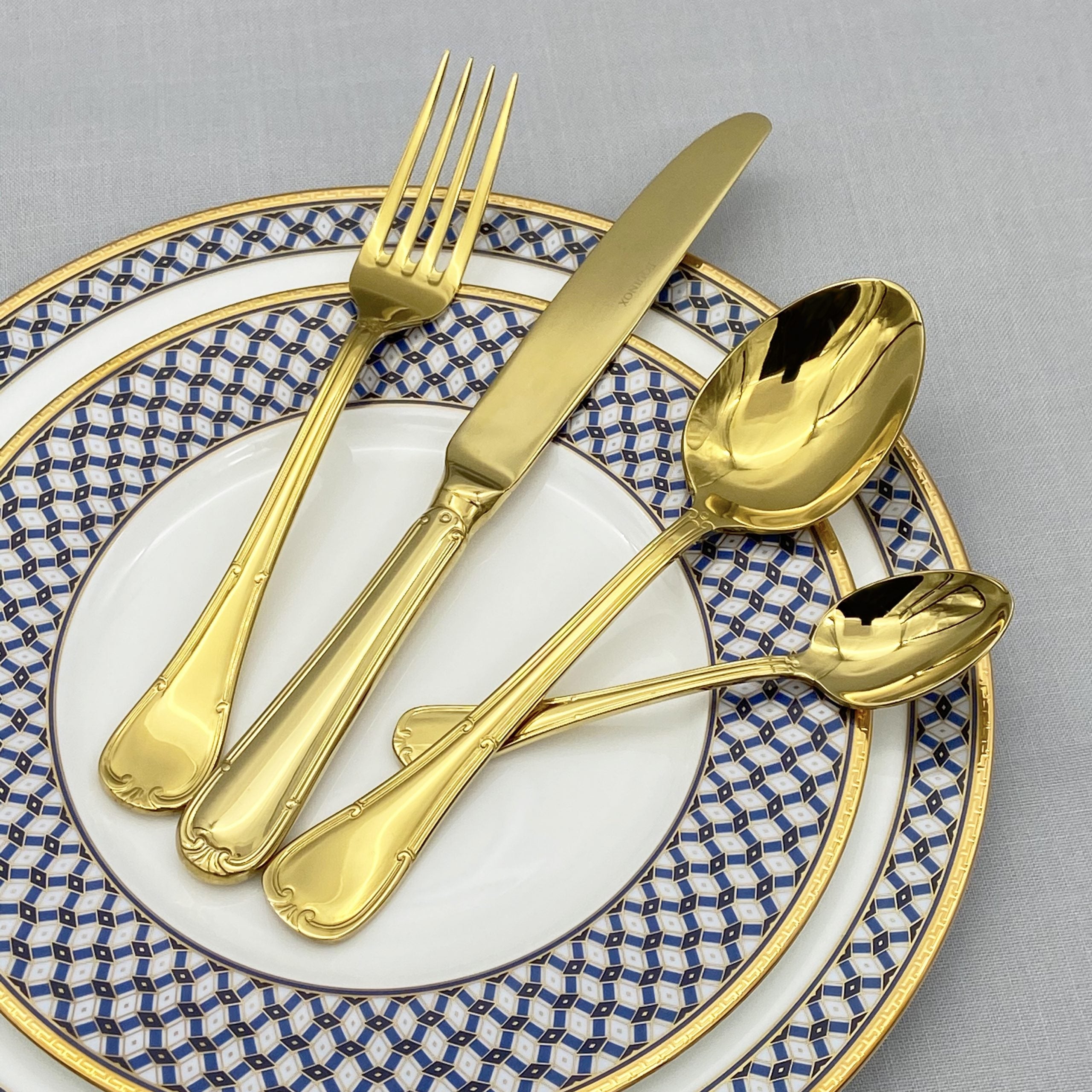 Equinox 915 Soup Spoon (Gold)