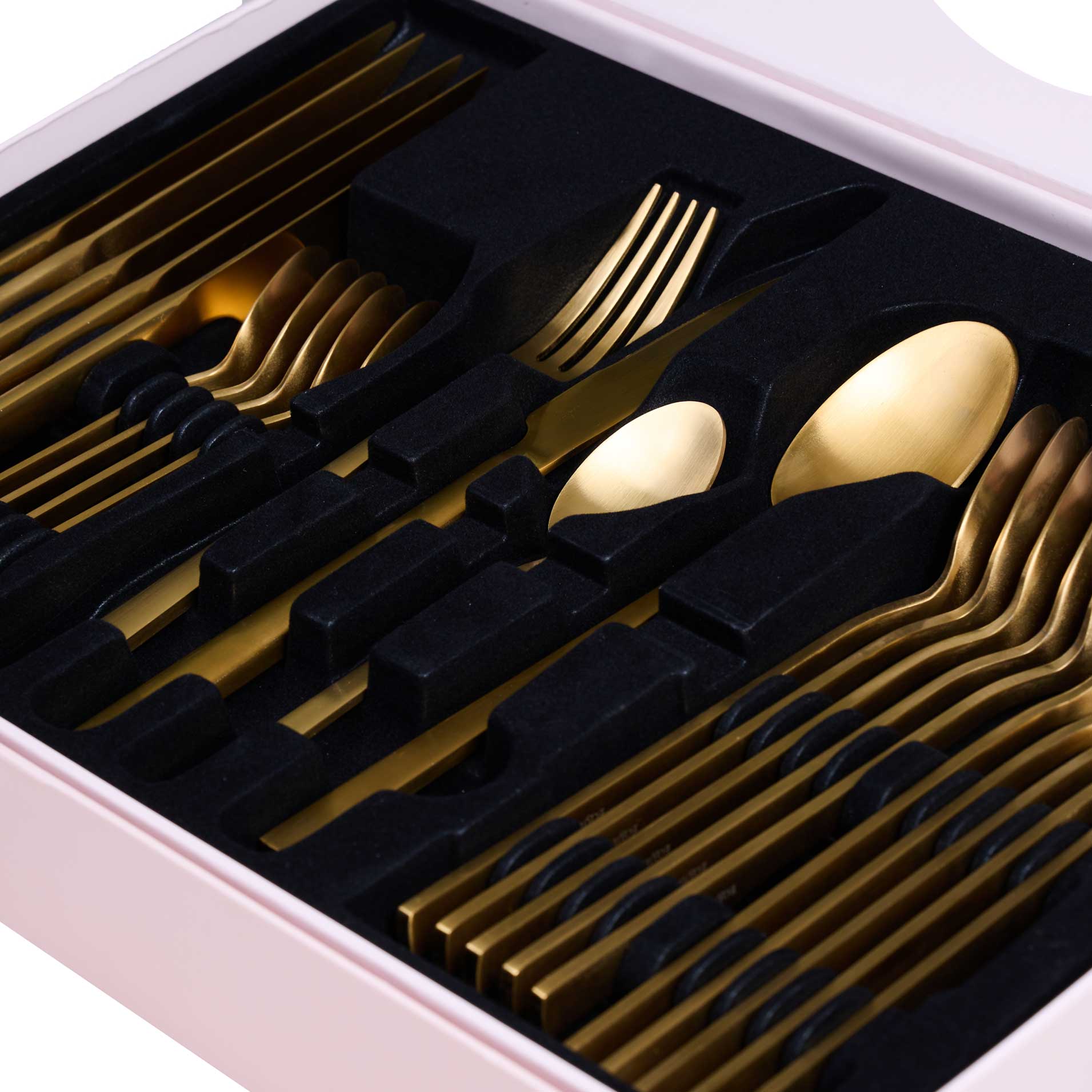 Equinox 24Pcs Cutlery Set - Natura Gold