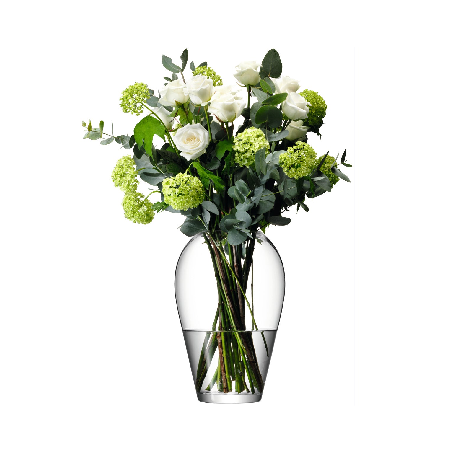 LSA International Flower Grand Bouquet Vase H35cm Clear