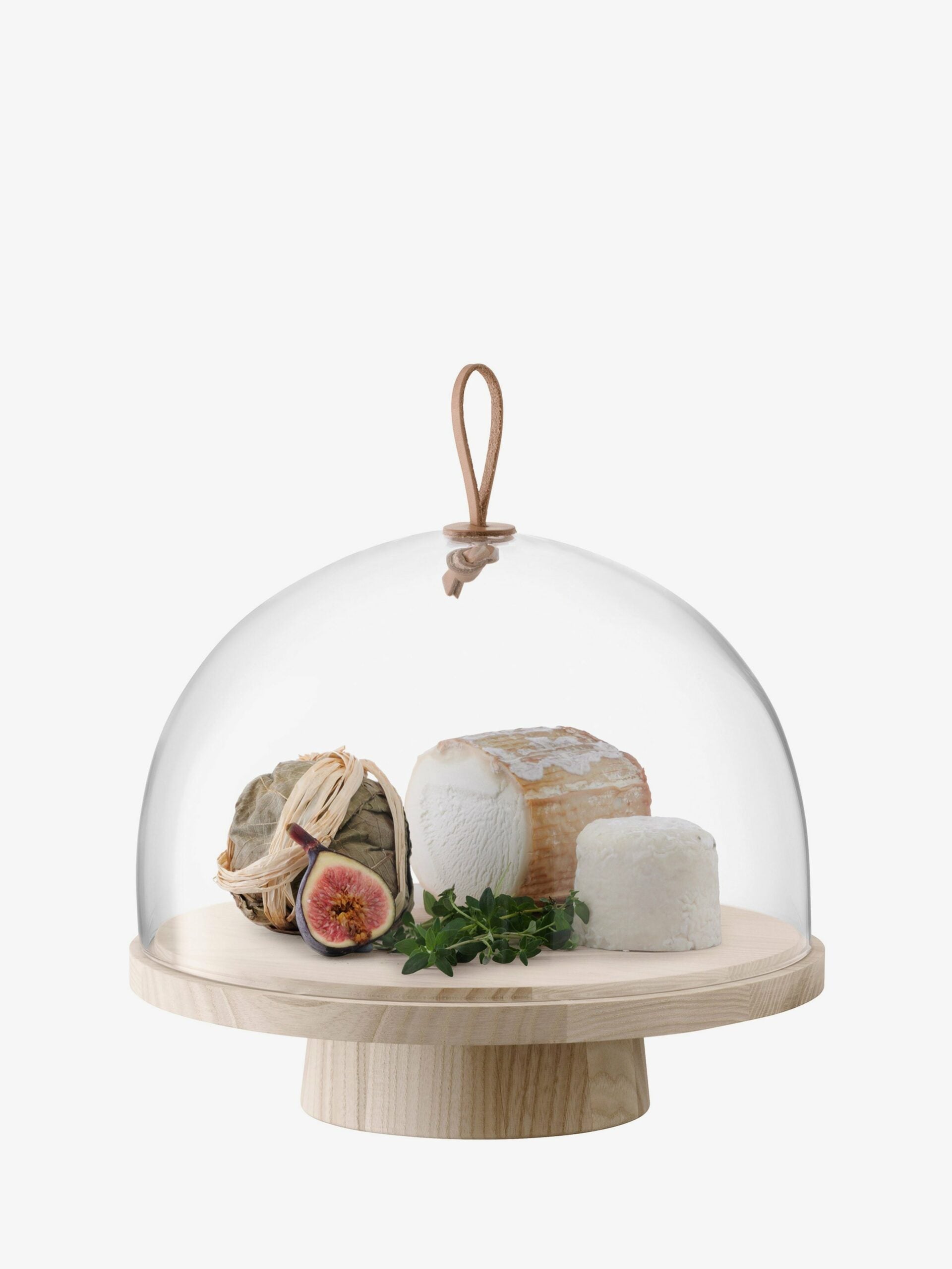 LSA International Ivalo Ash Stand & Dome D28CM/H23CM - Clear