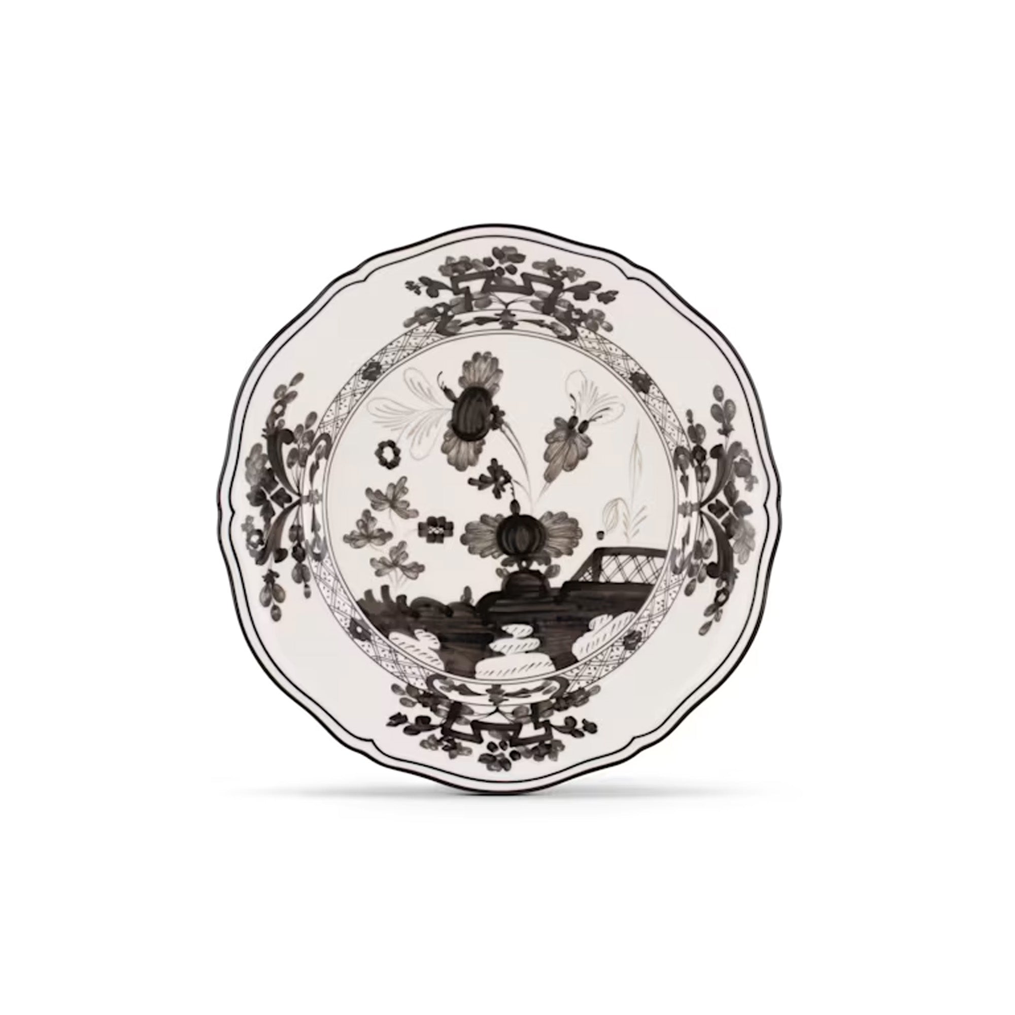 Ginori 1735 Flat Dinner Plate 26.5cm - Oriente Italiano Albus