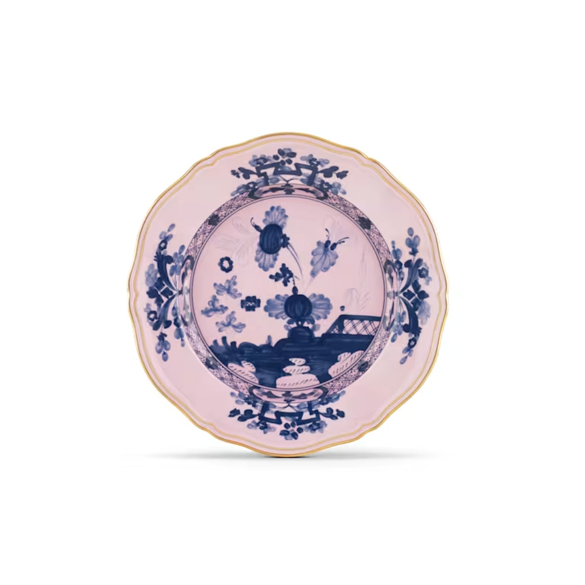 Ginori 1735 Flat Dinner Plate 26.5cm - Oriente Italiano Azalea