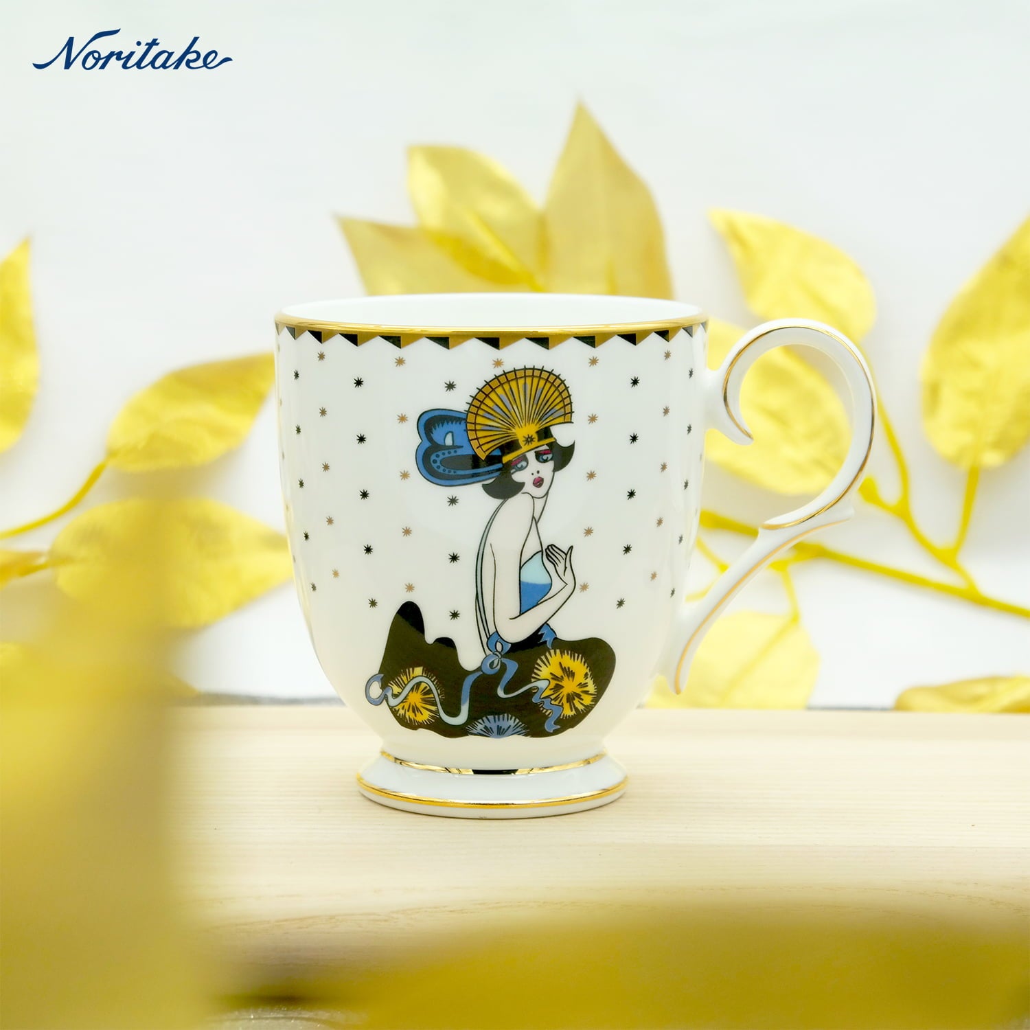 Noritake 1920 Lady Mug - Elte