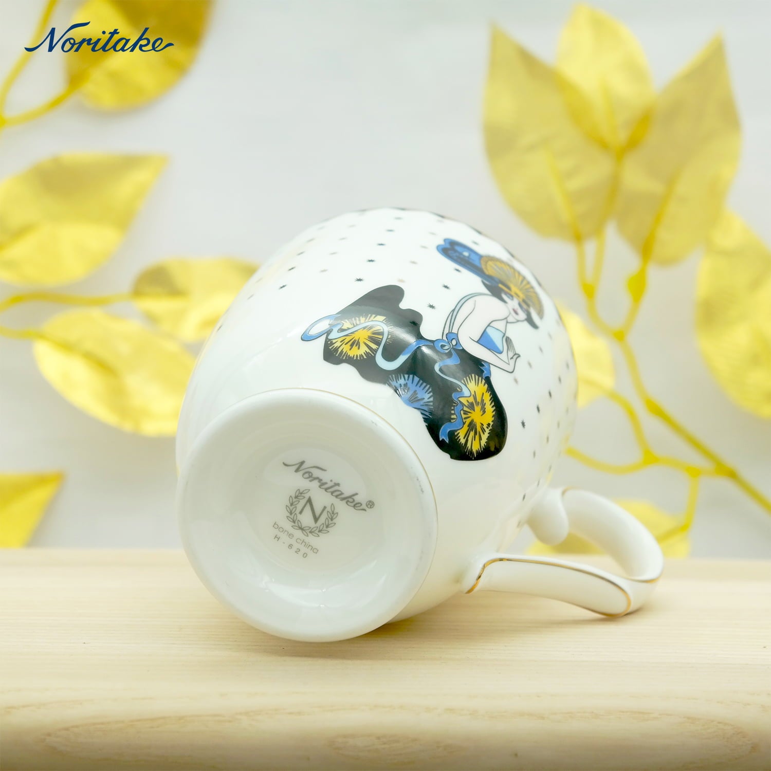 Noritake 1920 Lady Mug - Elte