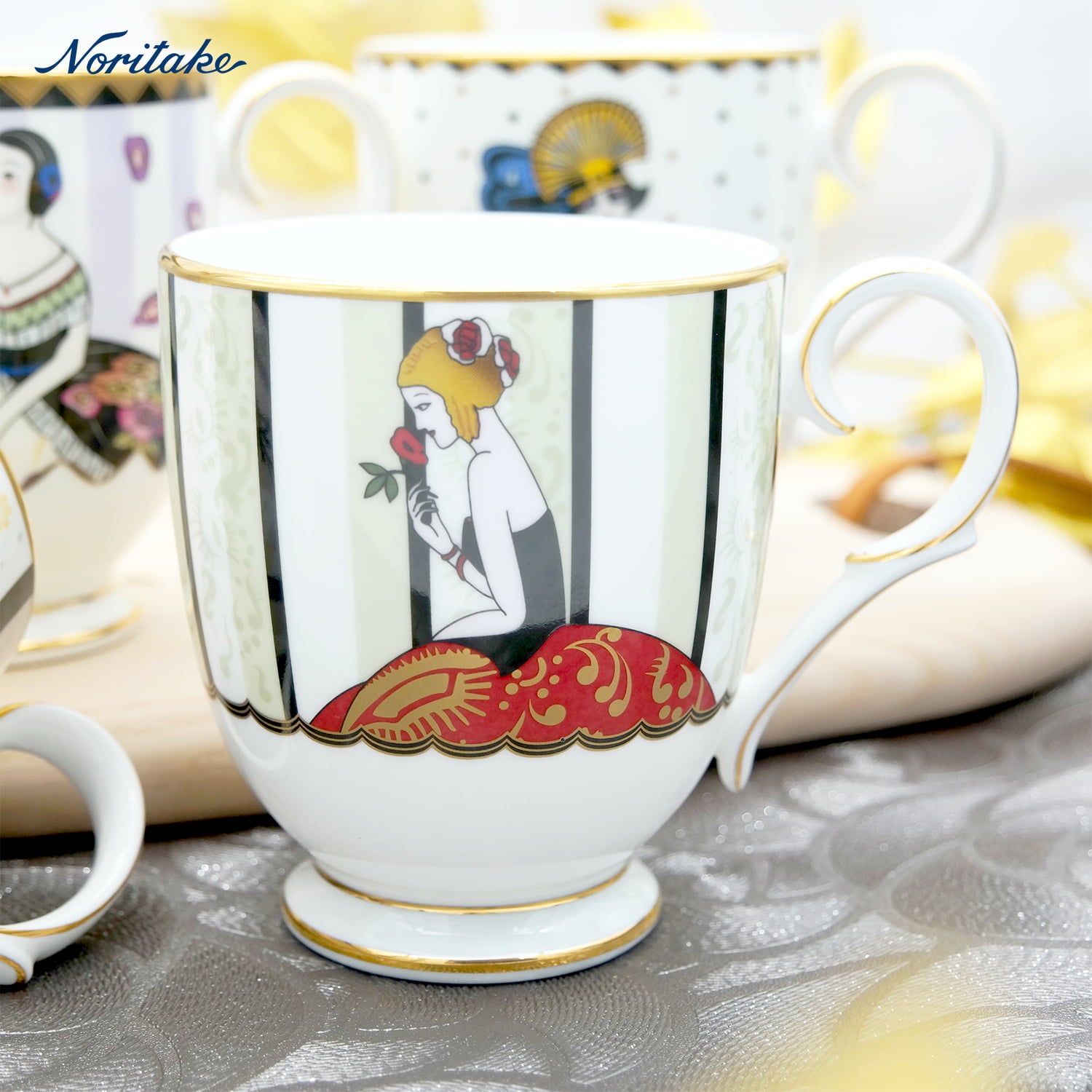 Noritake 1920 Lady Mug - Southern Bell