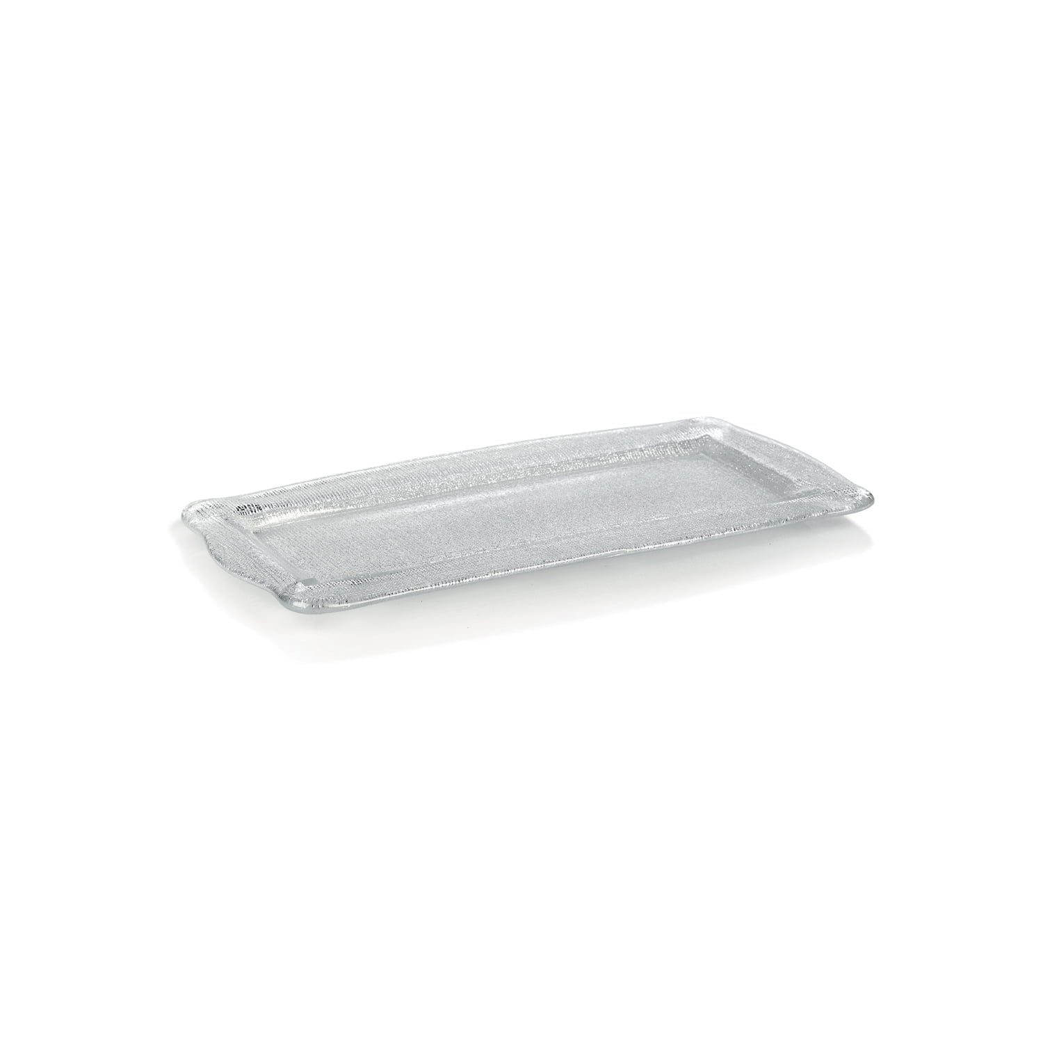 IVV Ivv Kerala Rectangular Tray - Silver Glitter Decoration