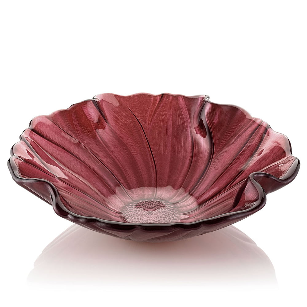 IVV Magnolia Bowl Pearly Red Decoration