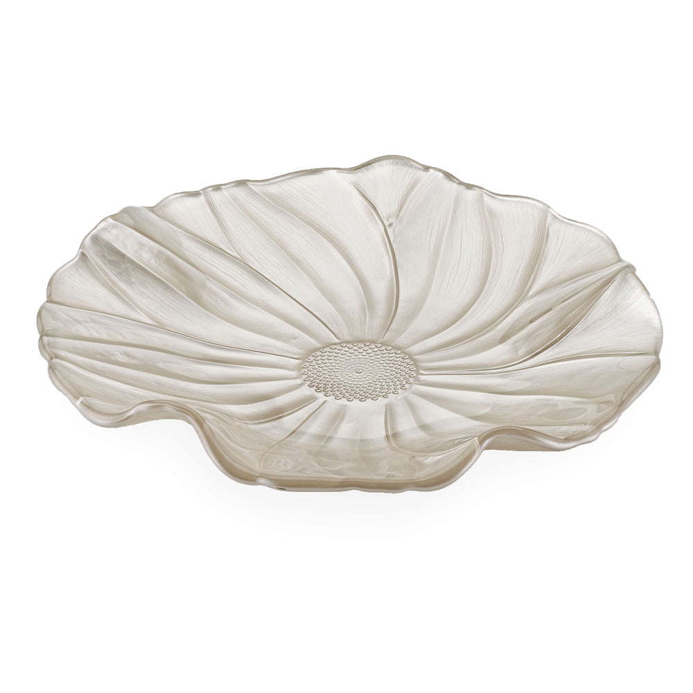 IVV Magnolia Plate Pearly Ivory Decoration